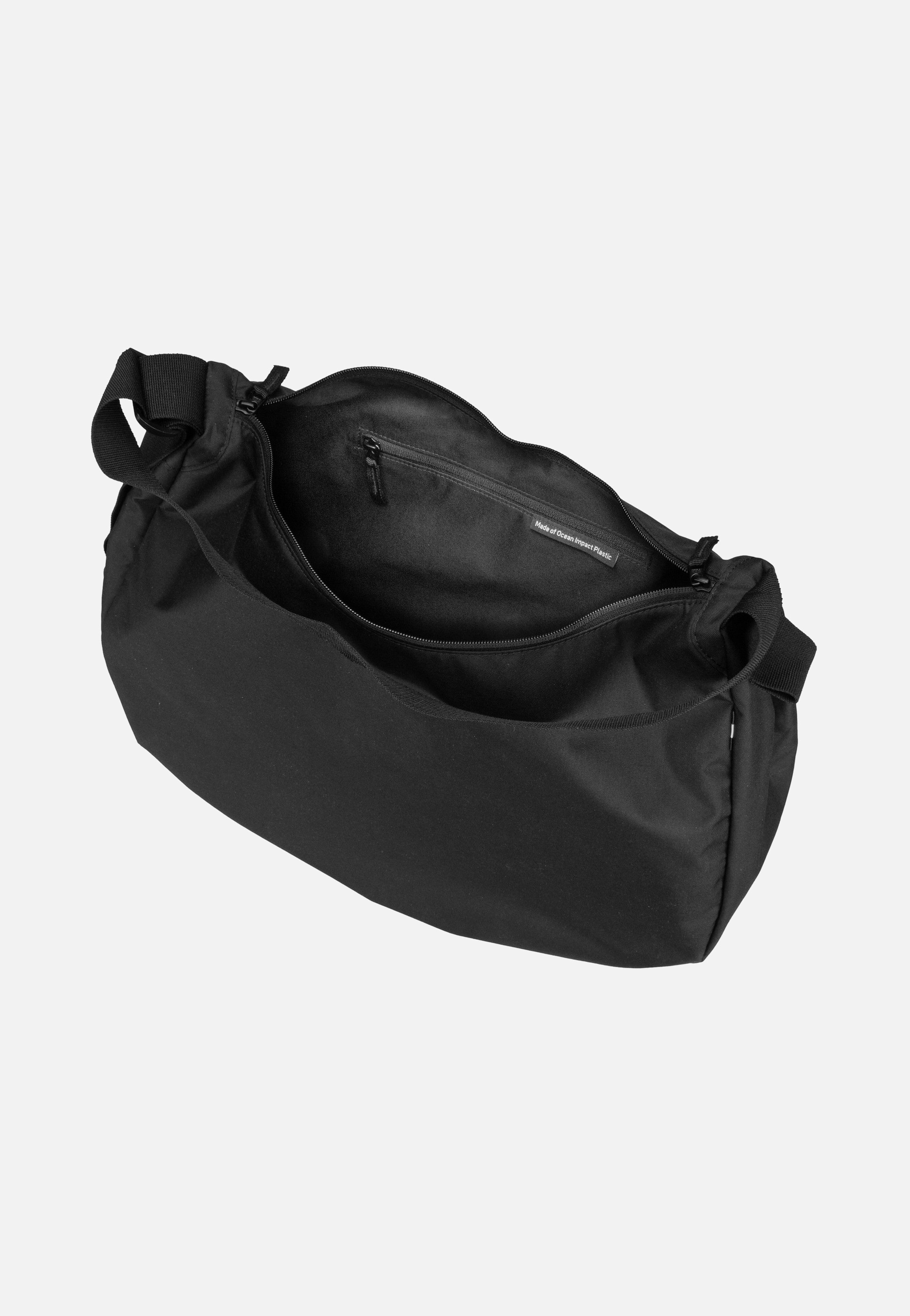 GOT BAG - Curved Bag Monochrome Black - Hobo Bag | Women-Image