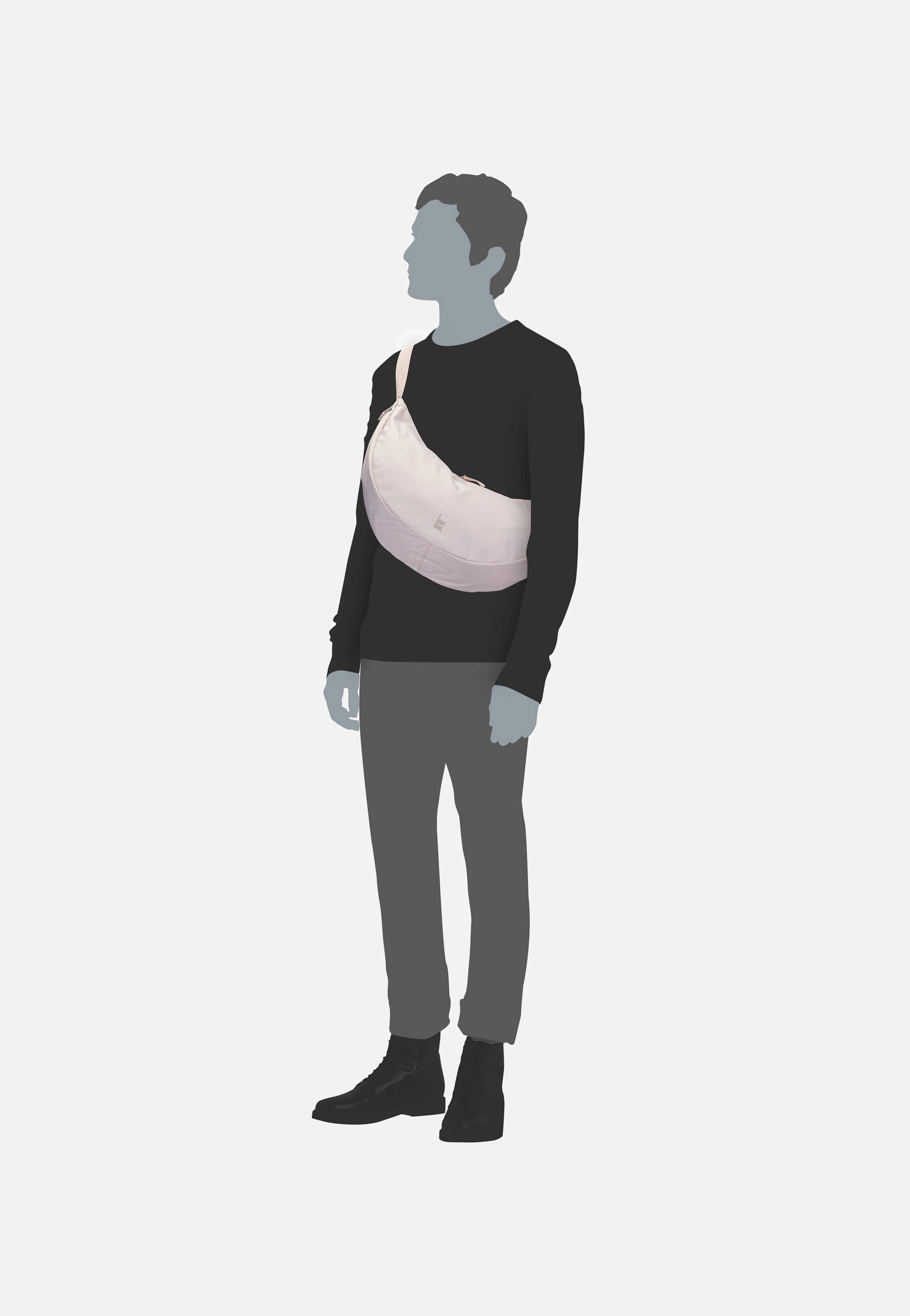 GOT BAG - Moon Bag Large Bass - Sling Bag | Neutral-Image