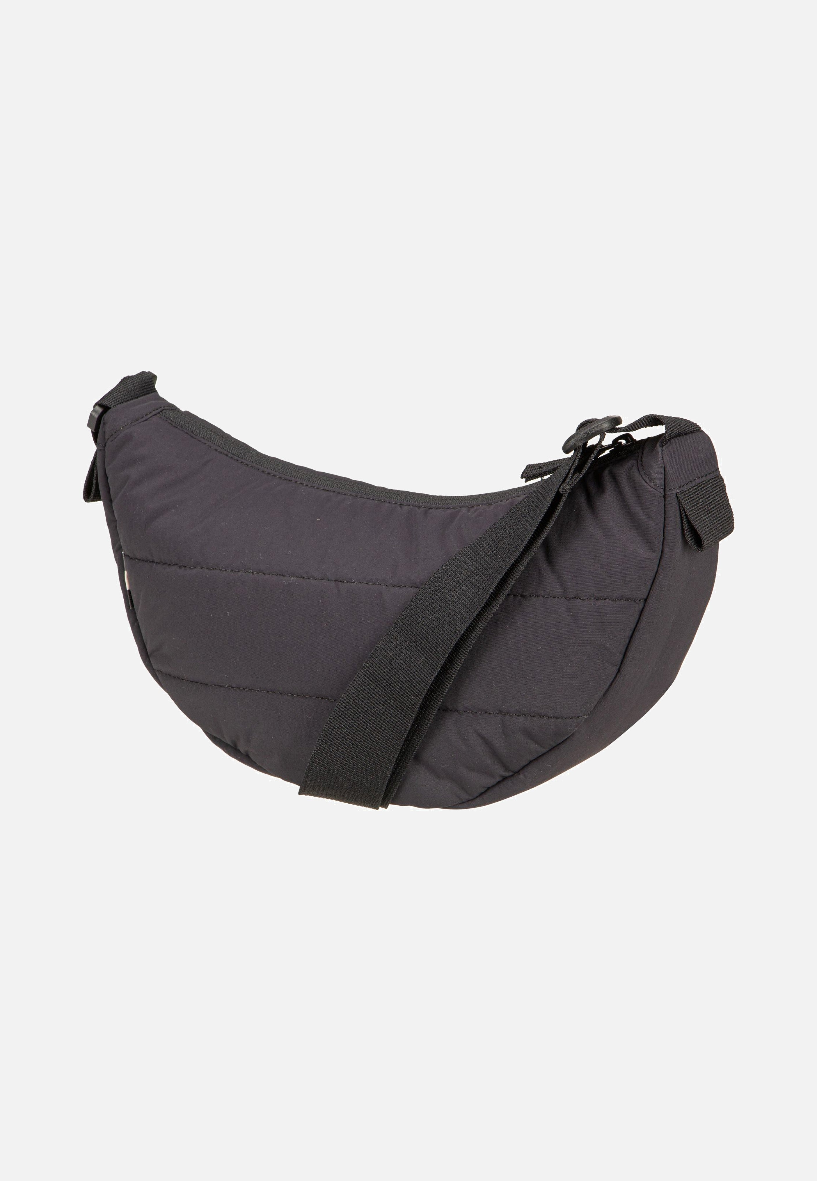 GOT BAG Puffer Moon Bag Small Monochrome Black Crossbody Bag
