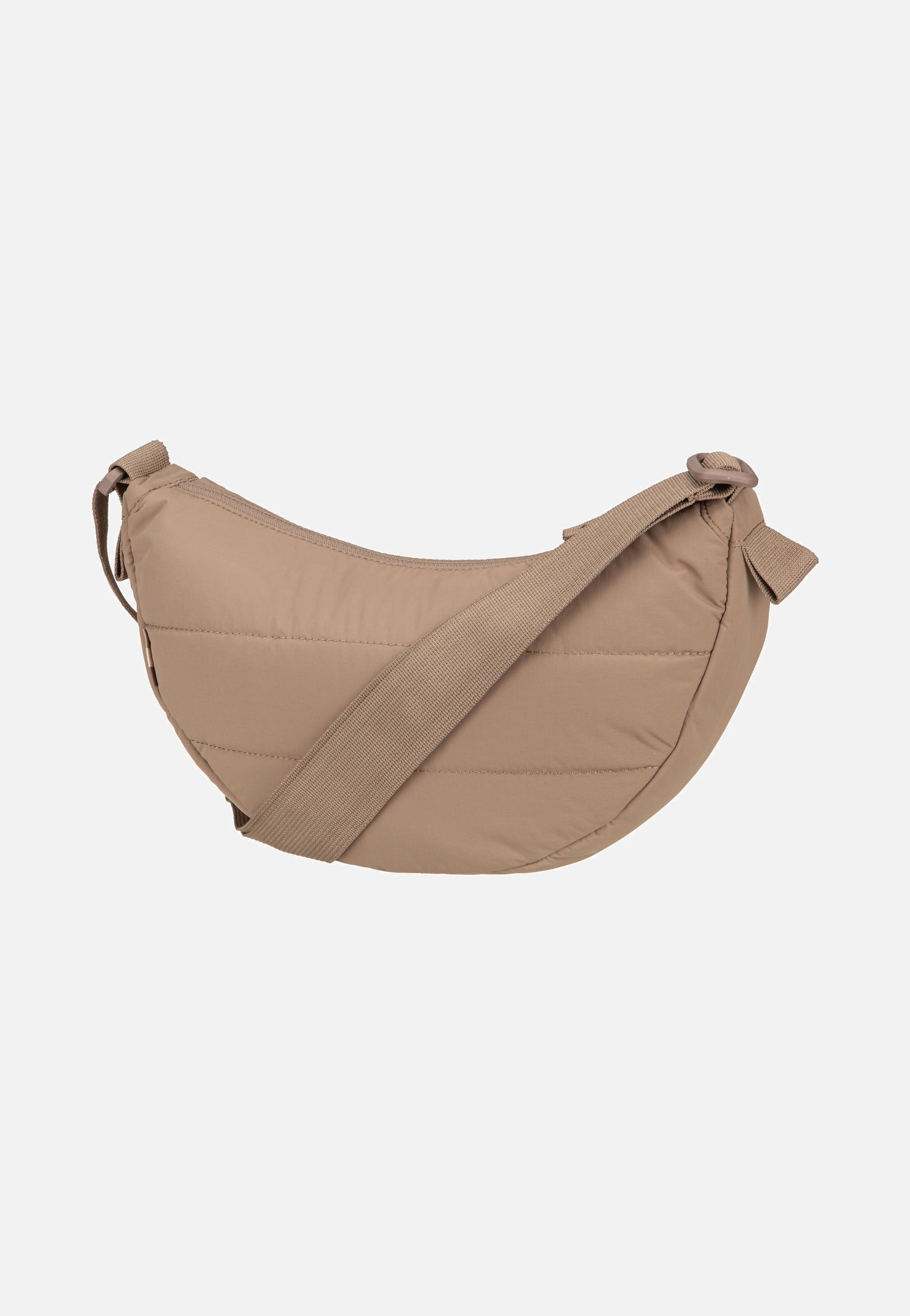 GOT BAG Puffer Moon Bag Small Monochrome Oyster Crossbody Bag