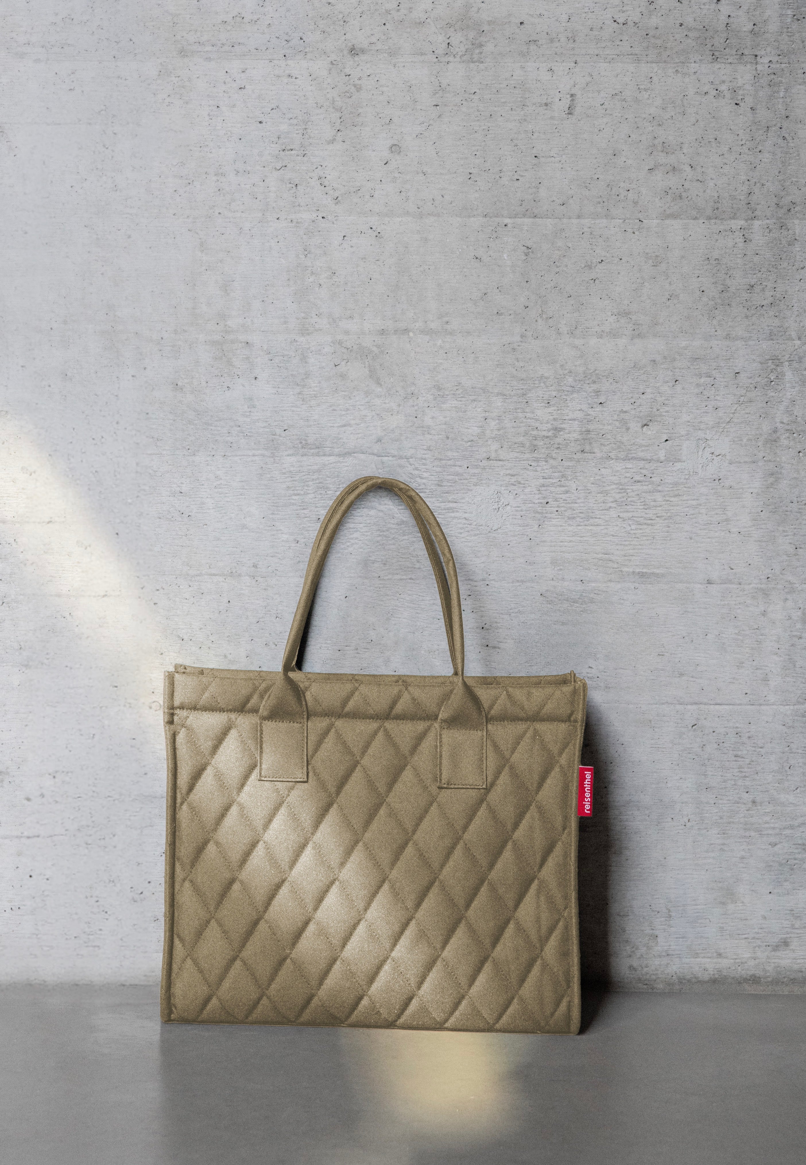 reisenthel Daily Shopper Business Rhombus Olive Shopper