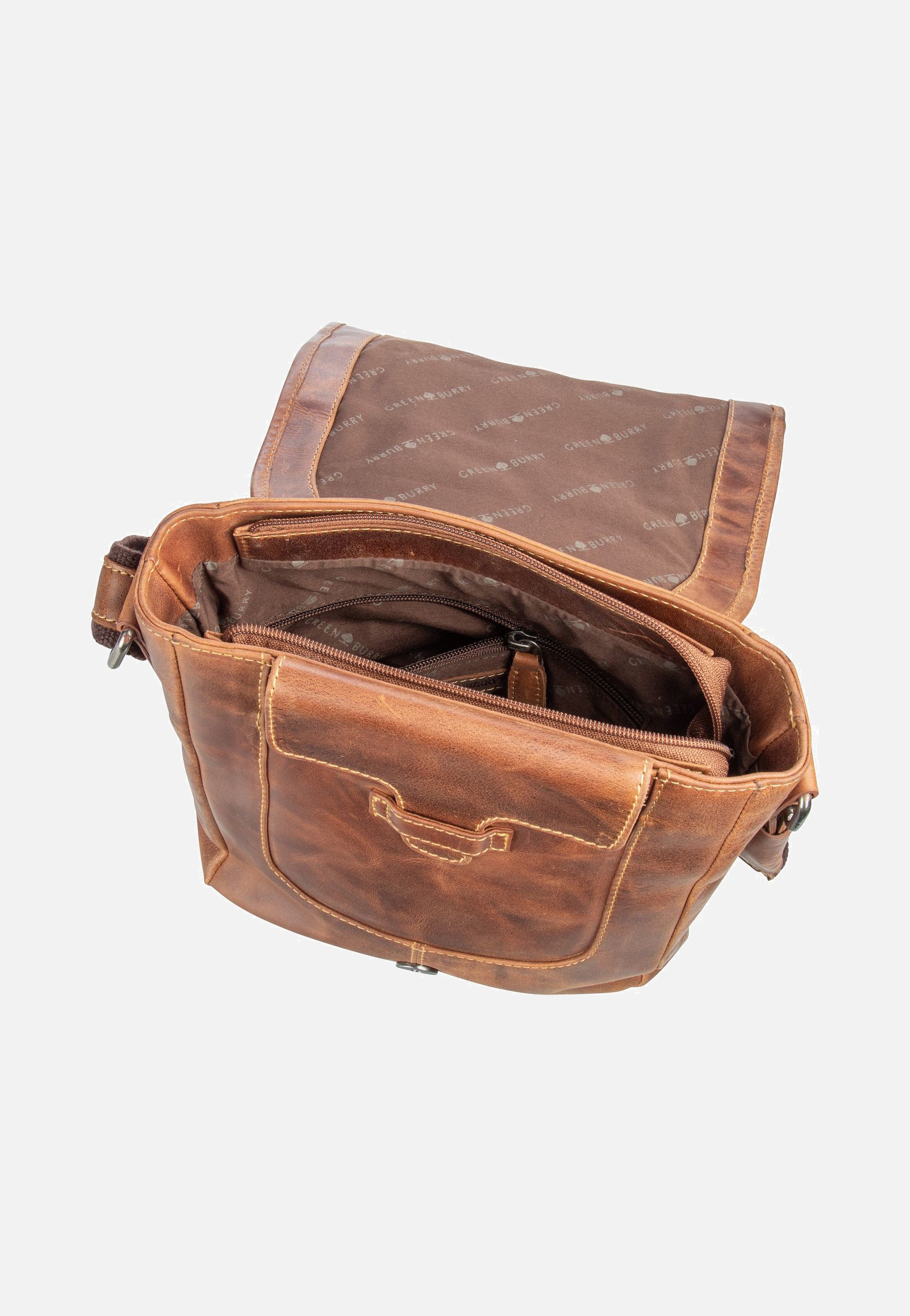 Greenburry - Cafe Racer 0830 Antikbraun - Shoulder Bag | Men-Image