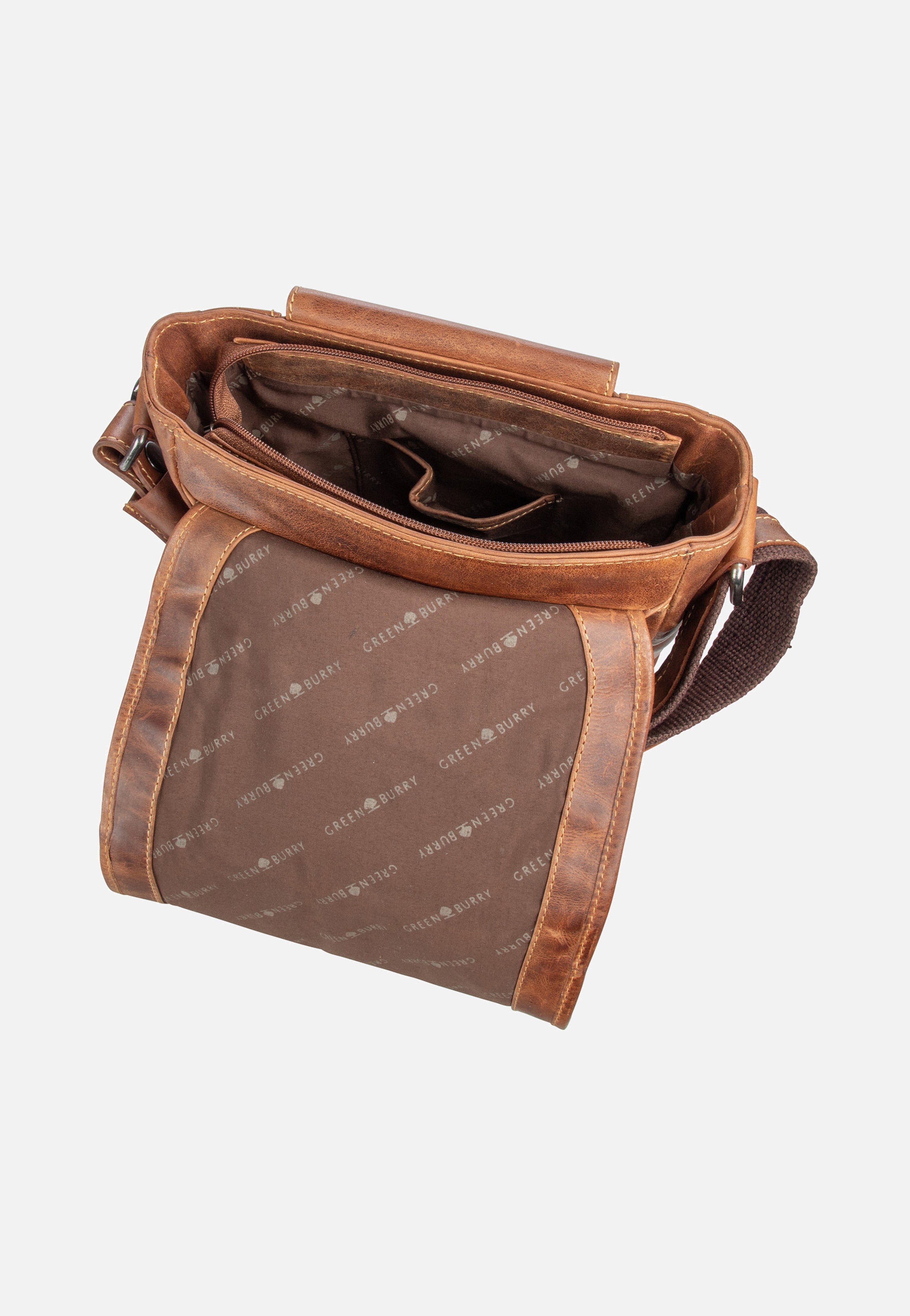 Greenburry - Cafe Racer 0830 Antikbraun - Shoulder Bag | Men-Image