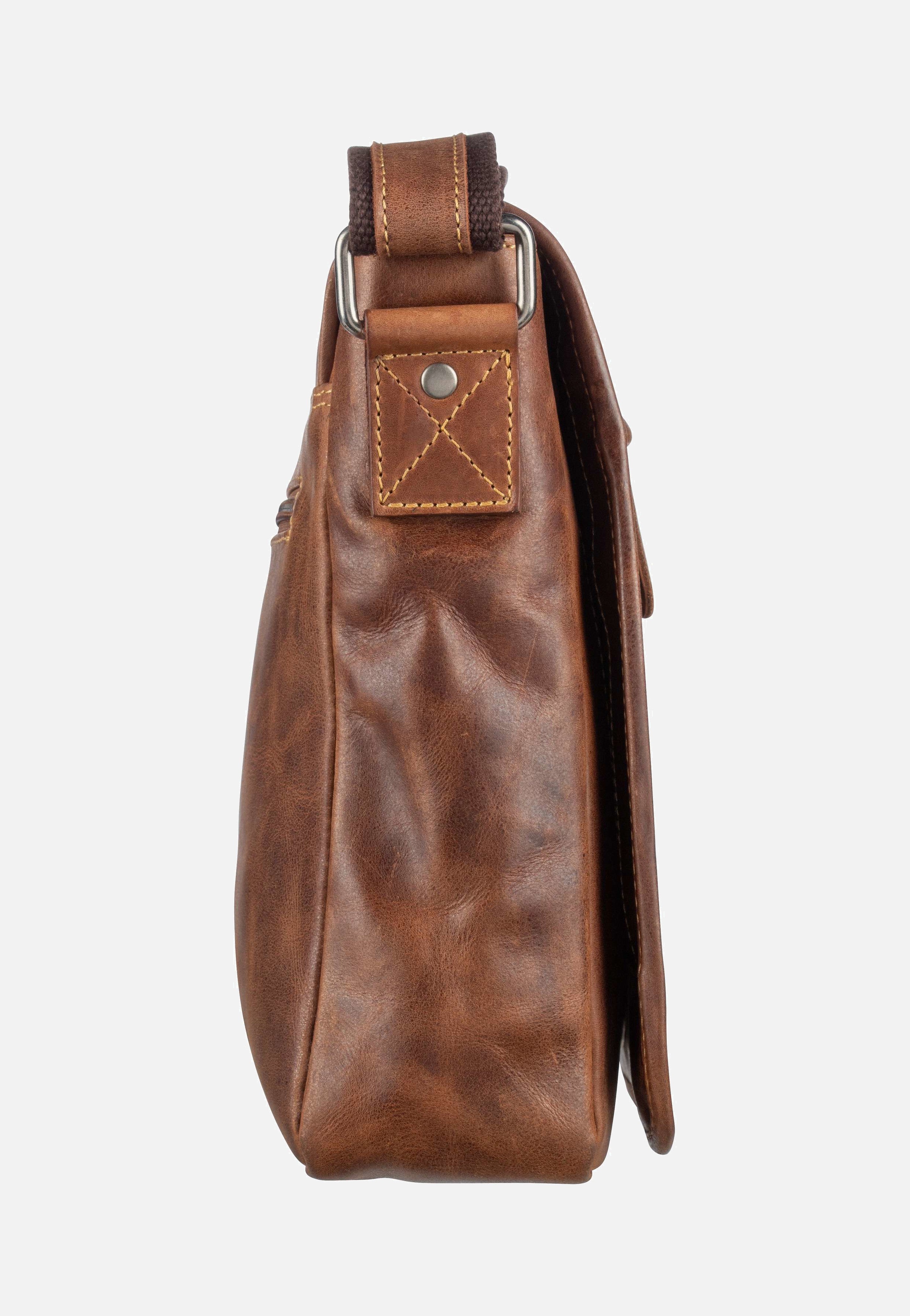 Greenburry - Cafe Racer 0830 Antikbraun - Shoulder Bag | Men-Image