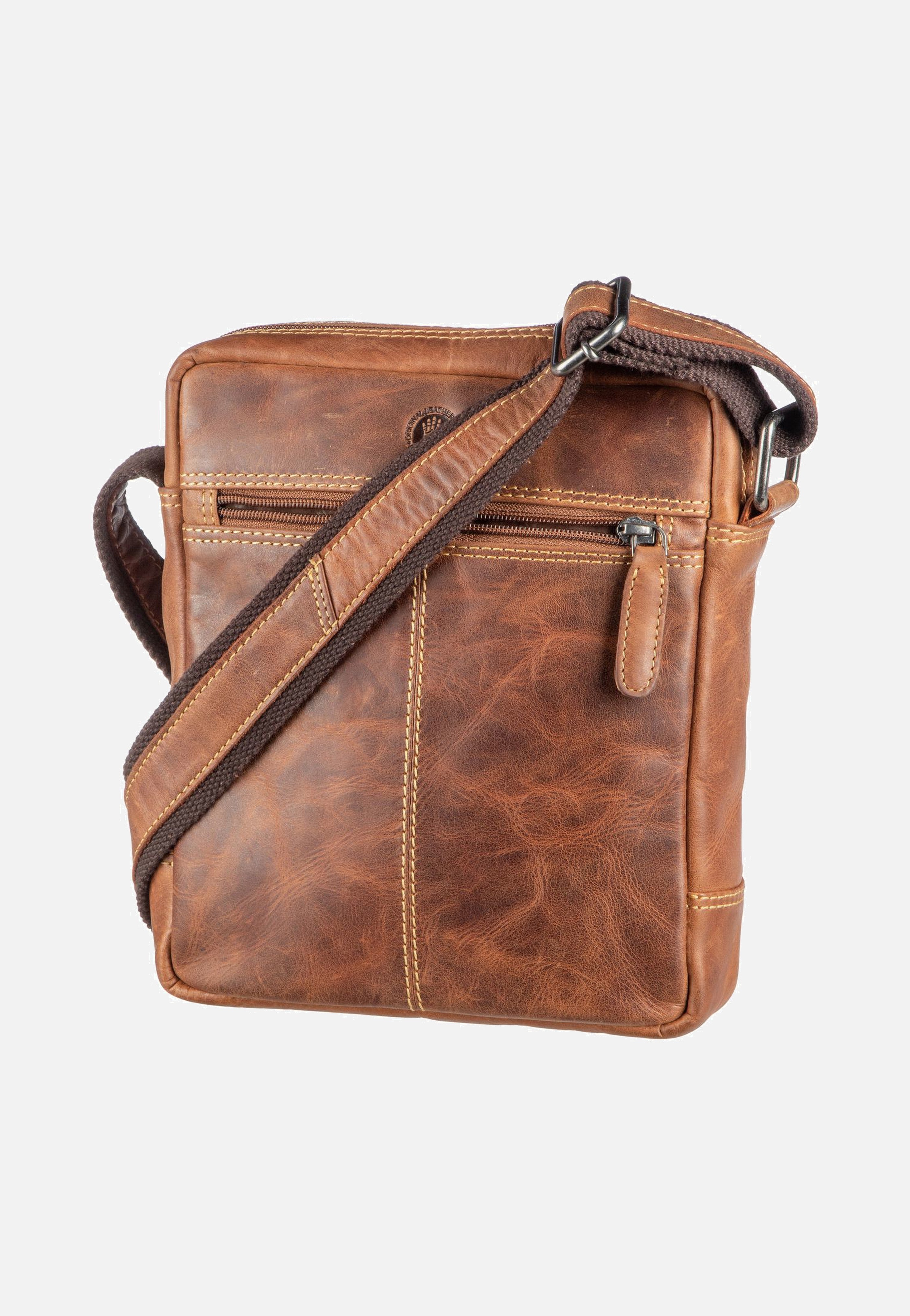 Greenburry - Cafe Racer 0832 Antikbraun - Shoulder Bag | Men-Image