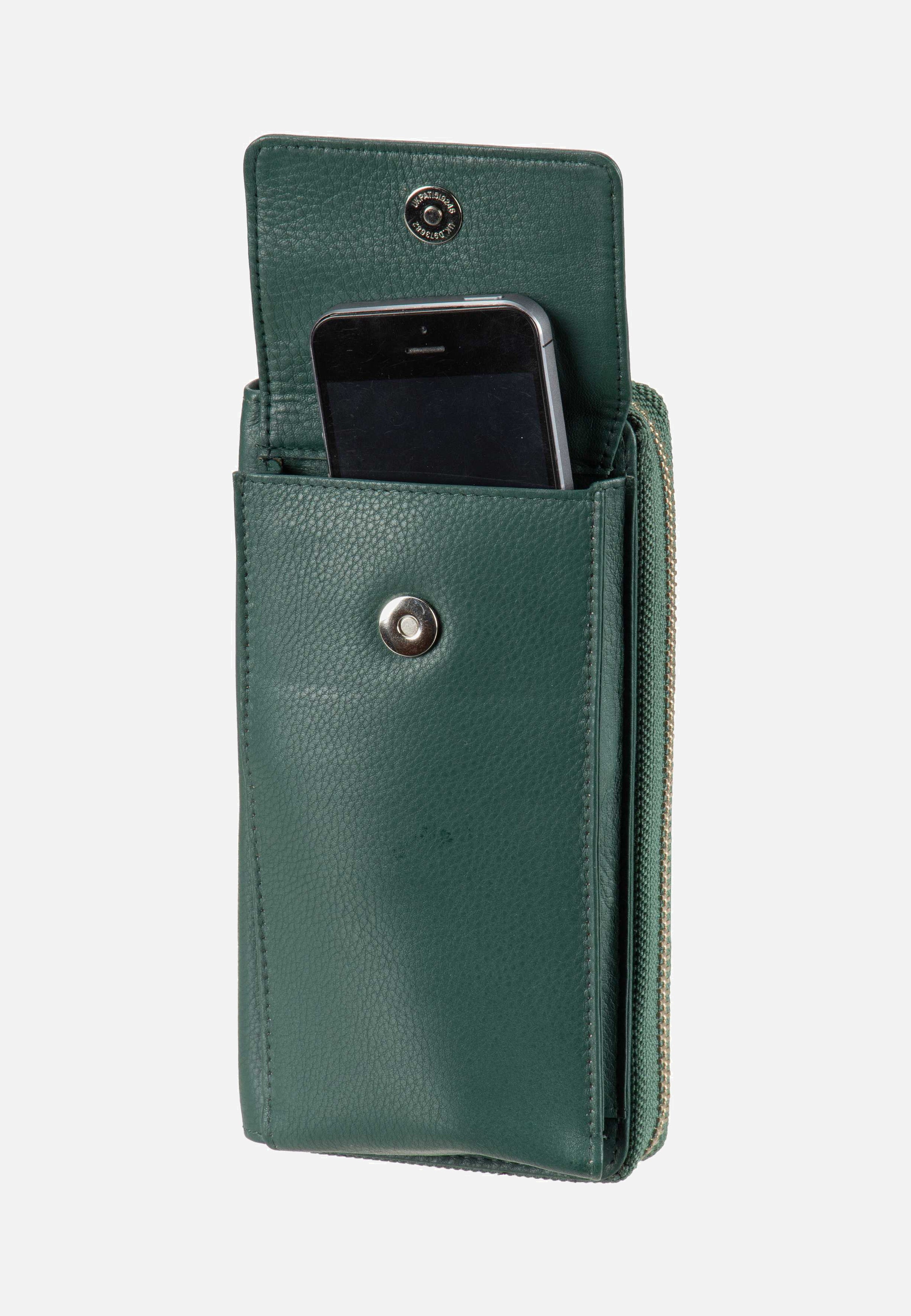Greenburry - Nappa 1569 Tannengrün - Phone Pouches | Women-Image