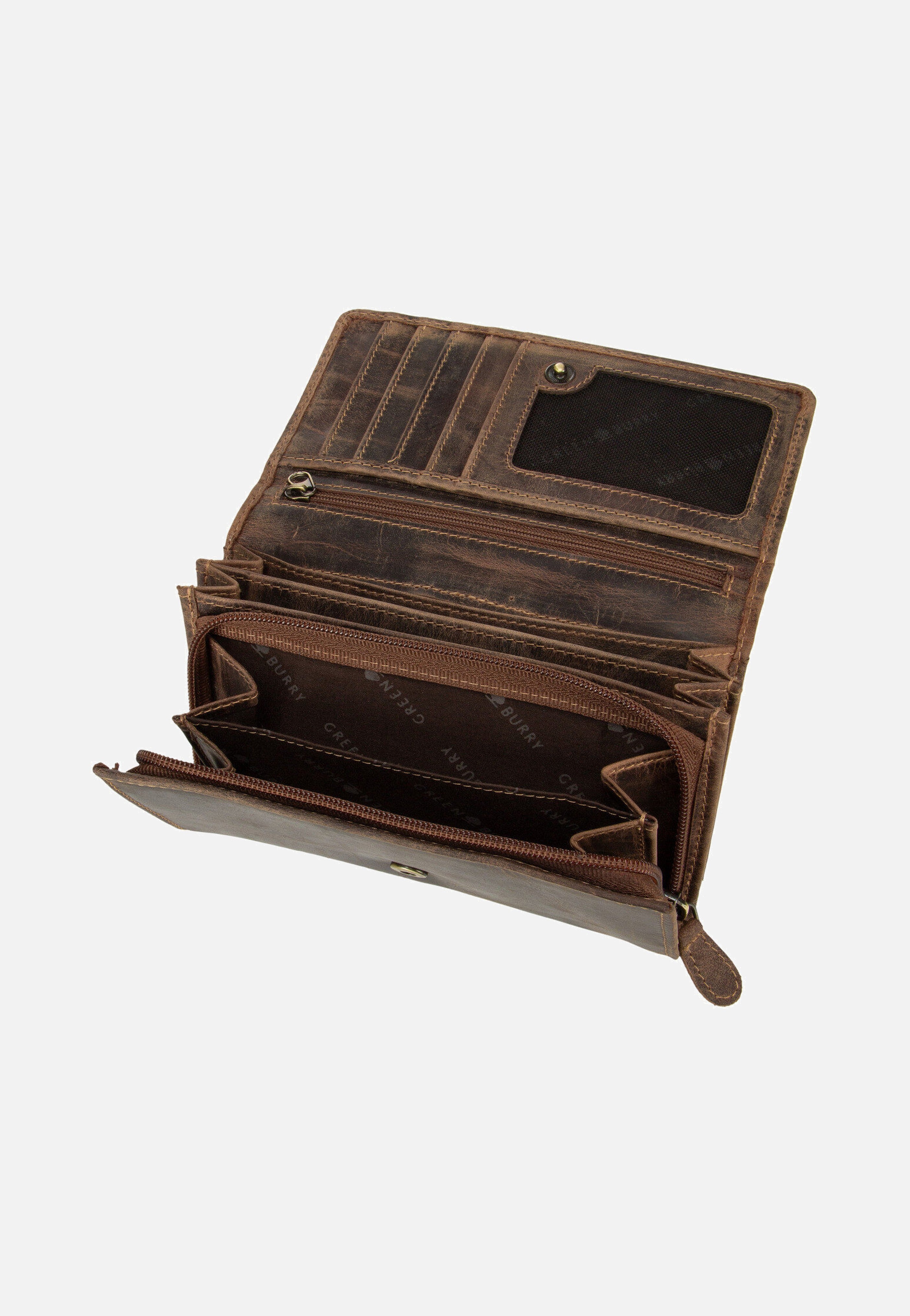 Greenburry Vintage 1533 Sattelbraun Wallet