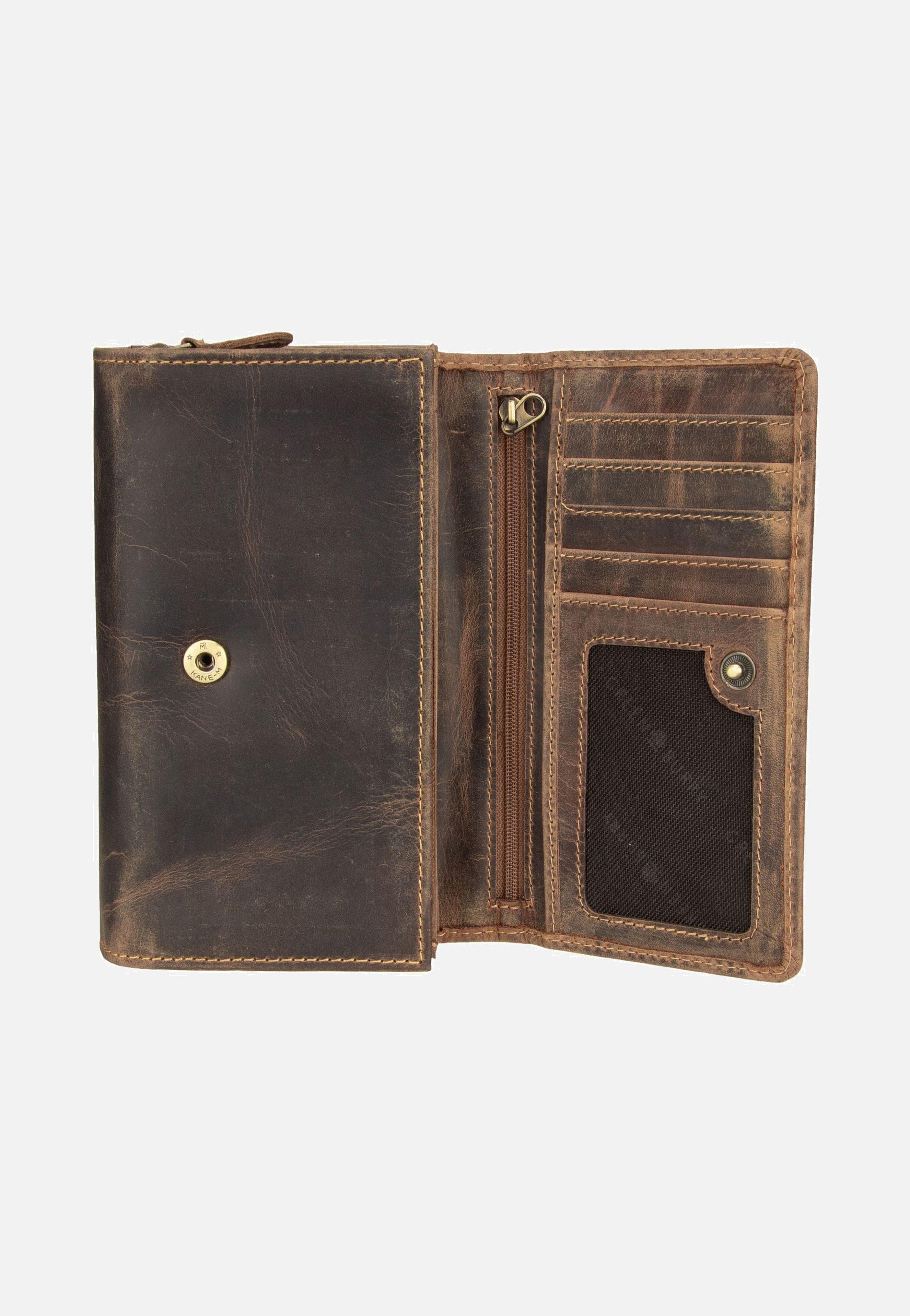 Greenburry Vintage 1533 Sattelbraun Wallet