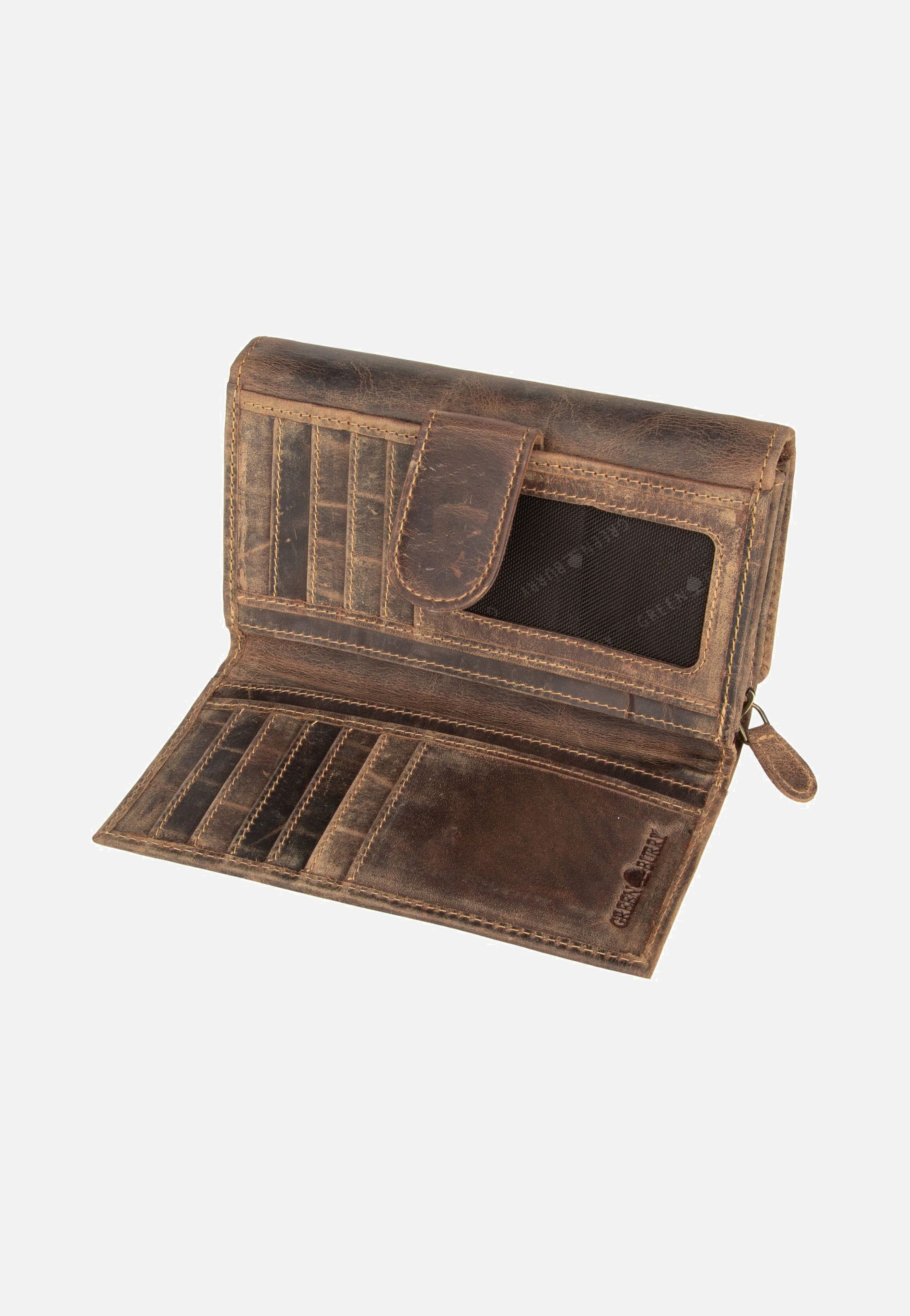 Greenburry Vintage 1533 Sattelbraun Wallet