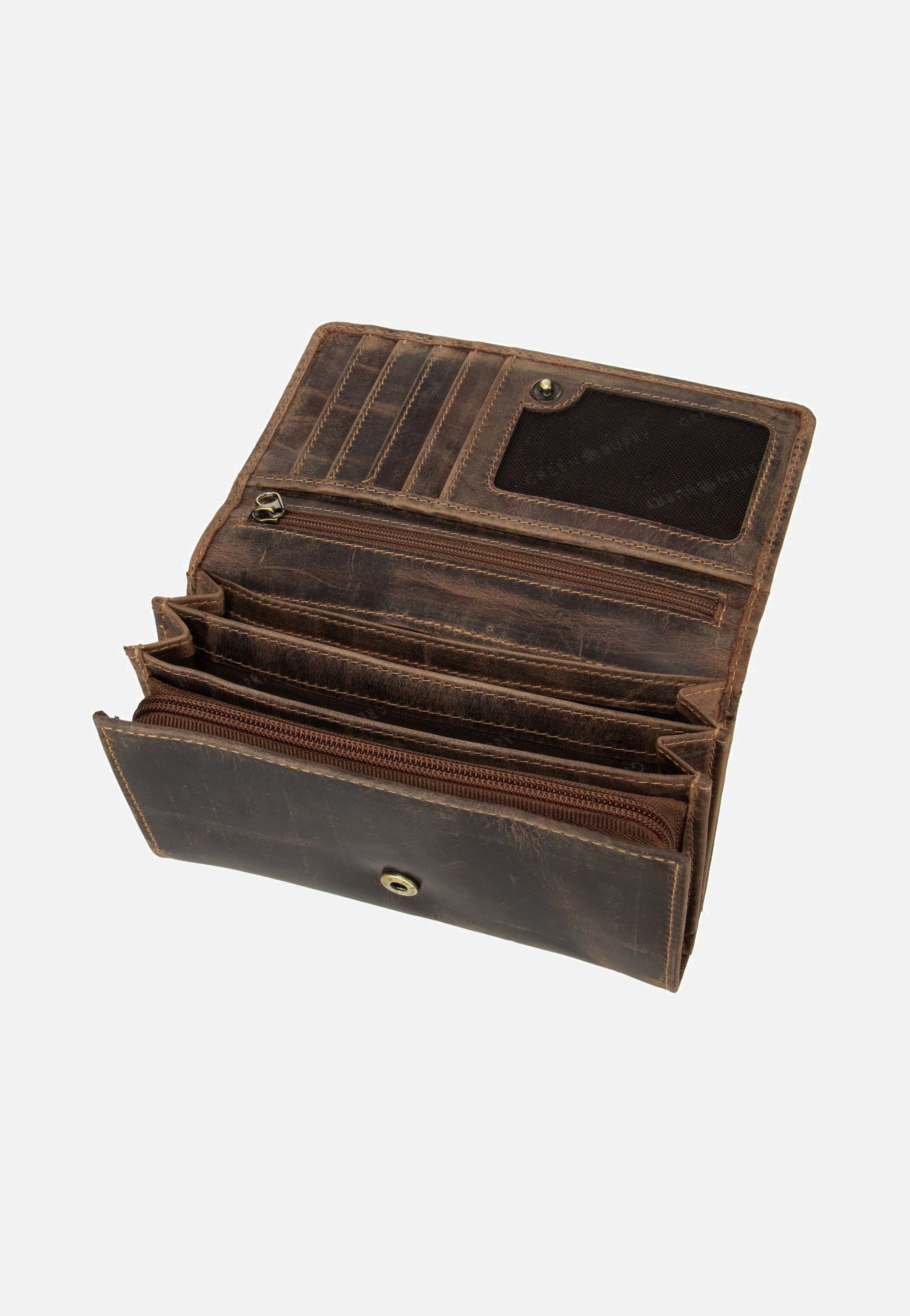 Greenburry Vintage 1533 Sattelbraun Wallet
