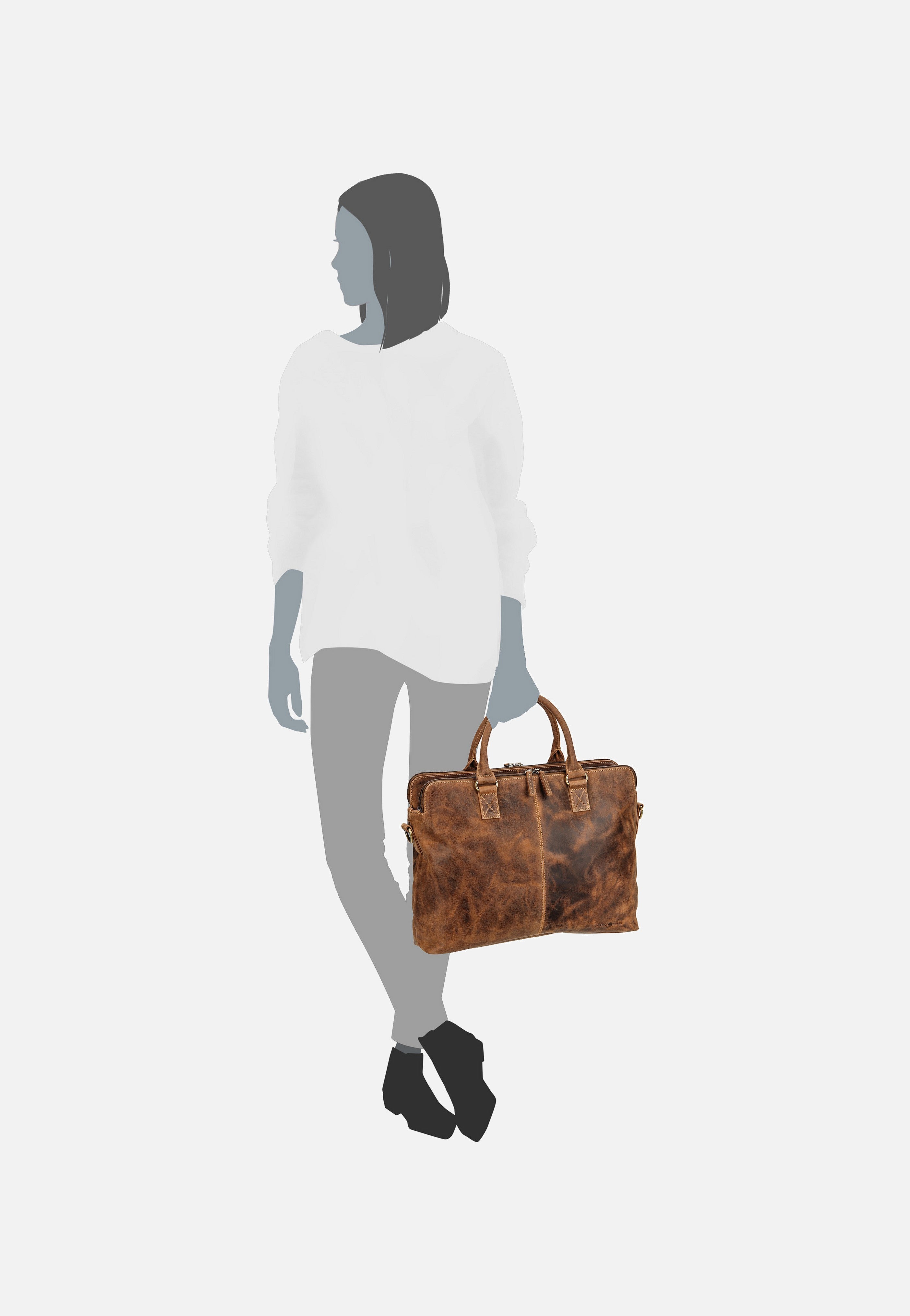 Greenburry - Vintage 1538 Sattelbraun - Briefcase | Neutral-Image