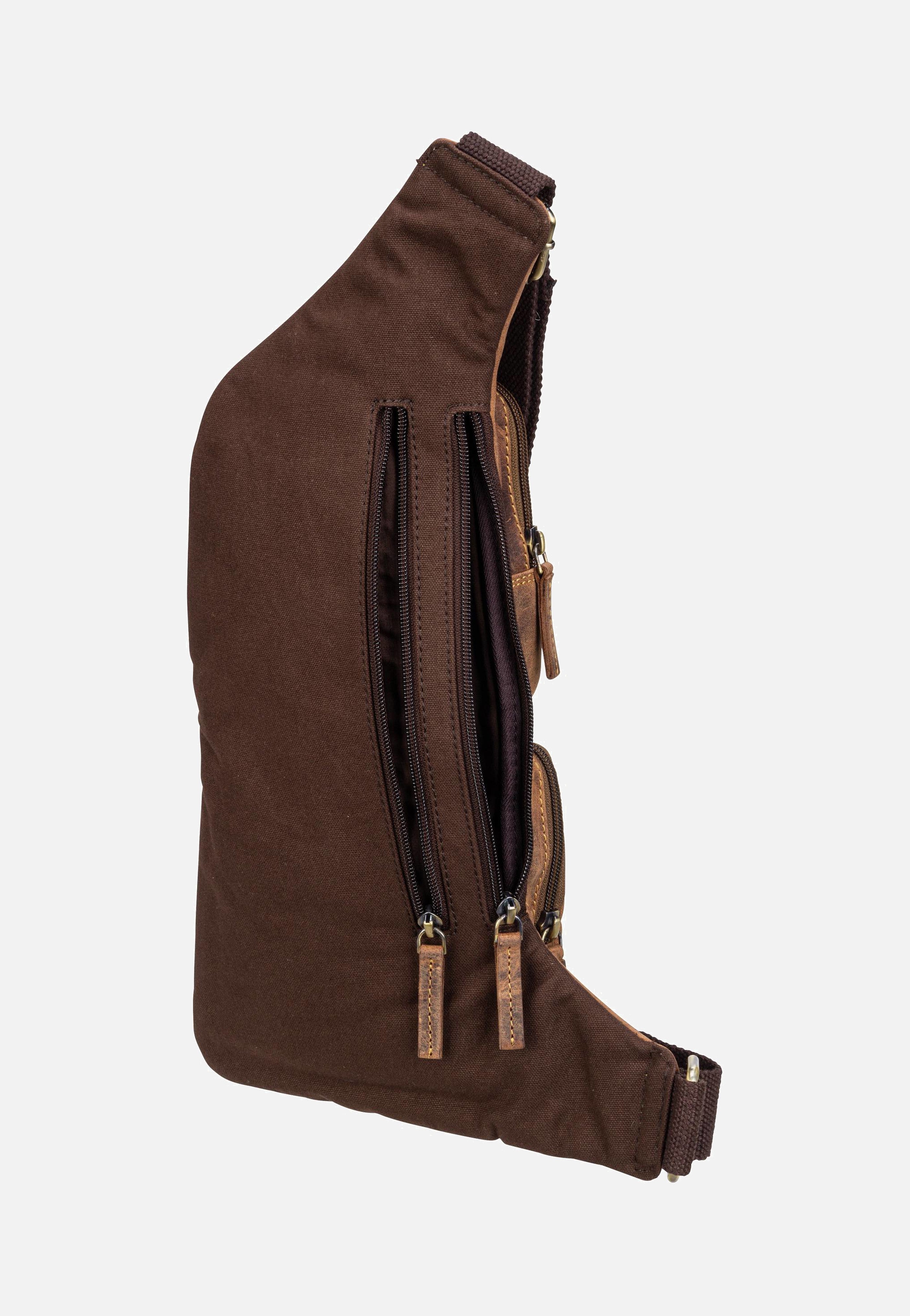 Greenburry - Vintage 1543 Bodybag Sattelbraun - Sling Bag | Neutral-Image