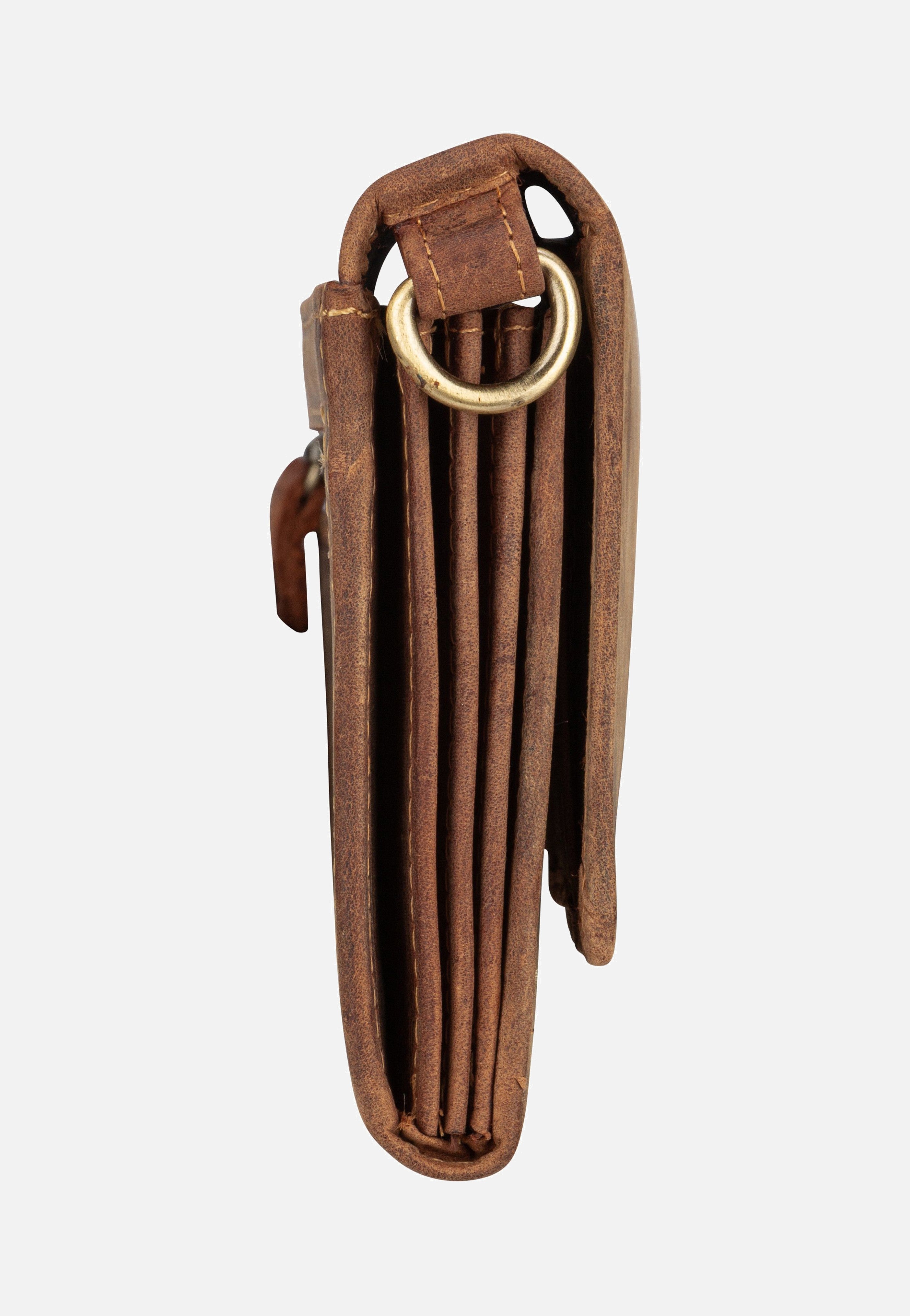 Greenburry - Vintage 1552A Lady Bag RFID Sattelbraun - Crossbody Bag | Women-Image