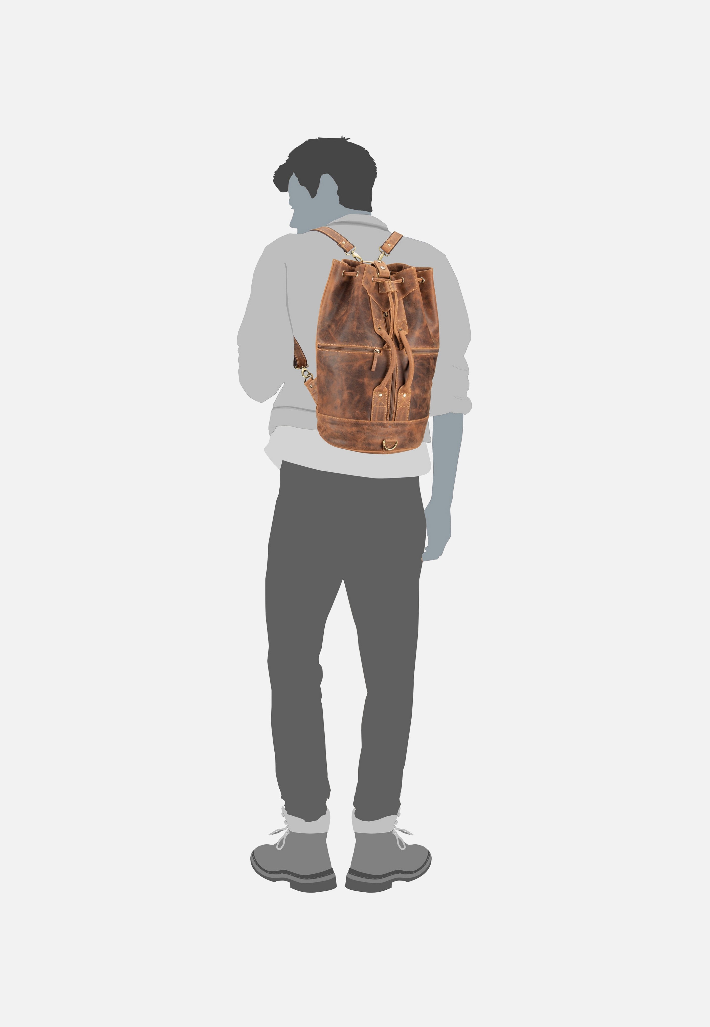 Greenburry - Vintage 1570 Sattelbraun - Backpack | Neutral-Image