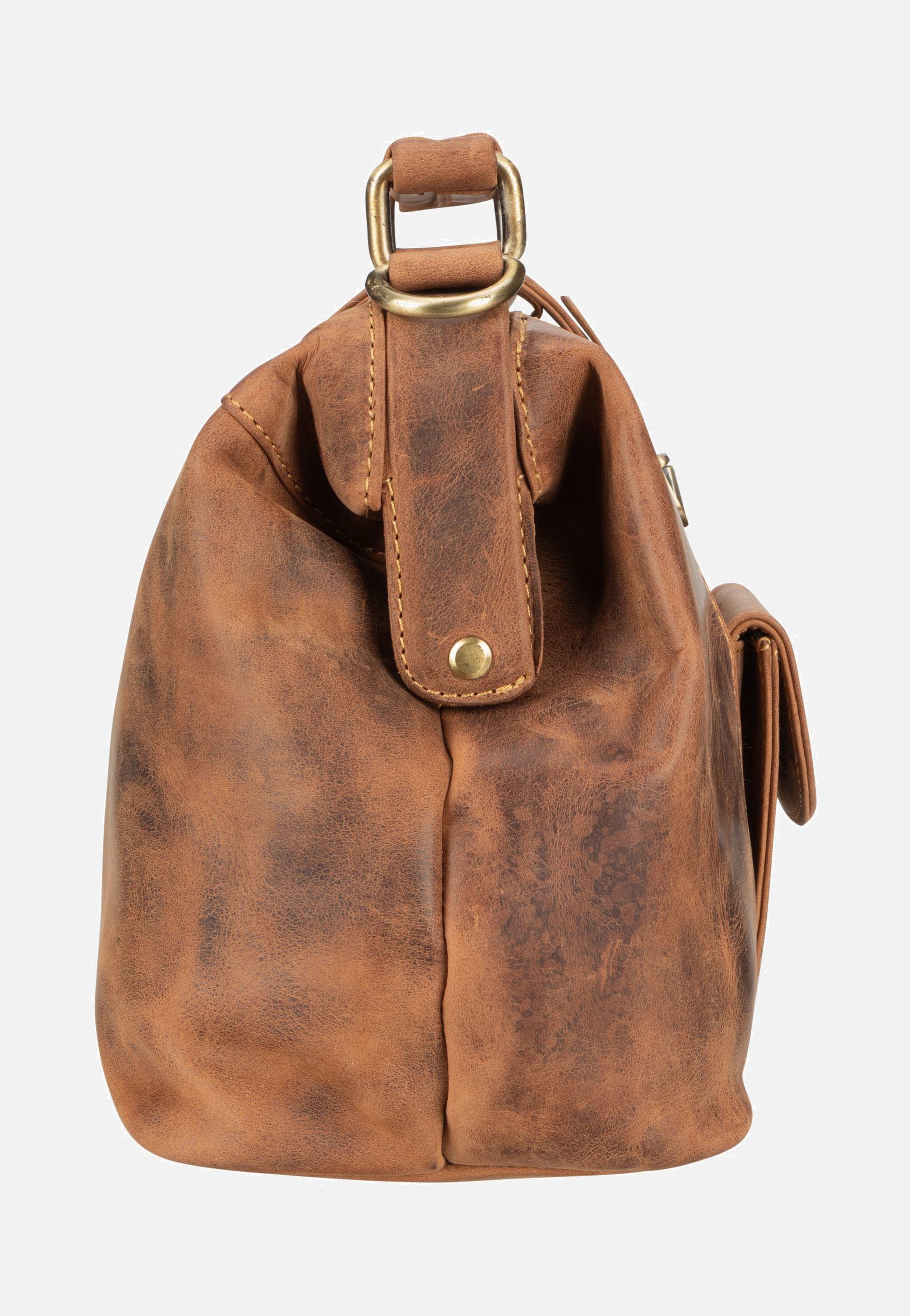 Greenburry - Vintage 1584M Sattelbraun - Bowling Bag | Women-Image