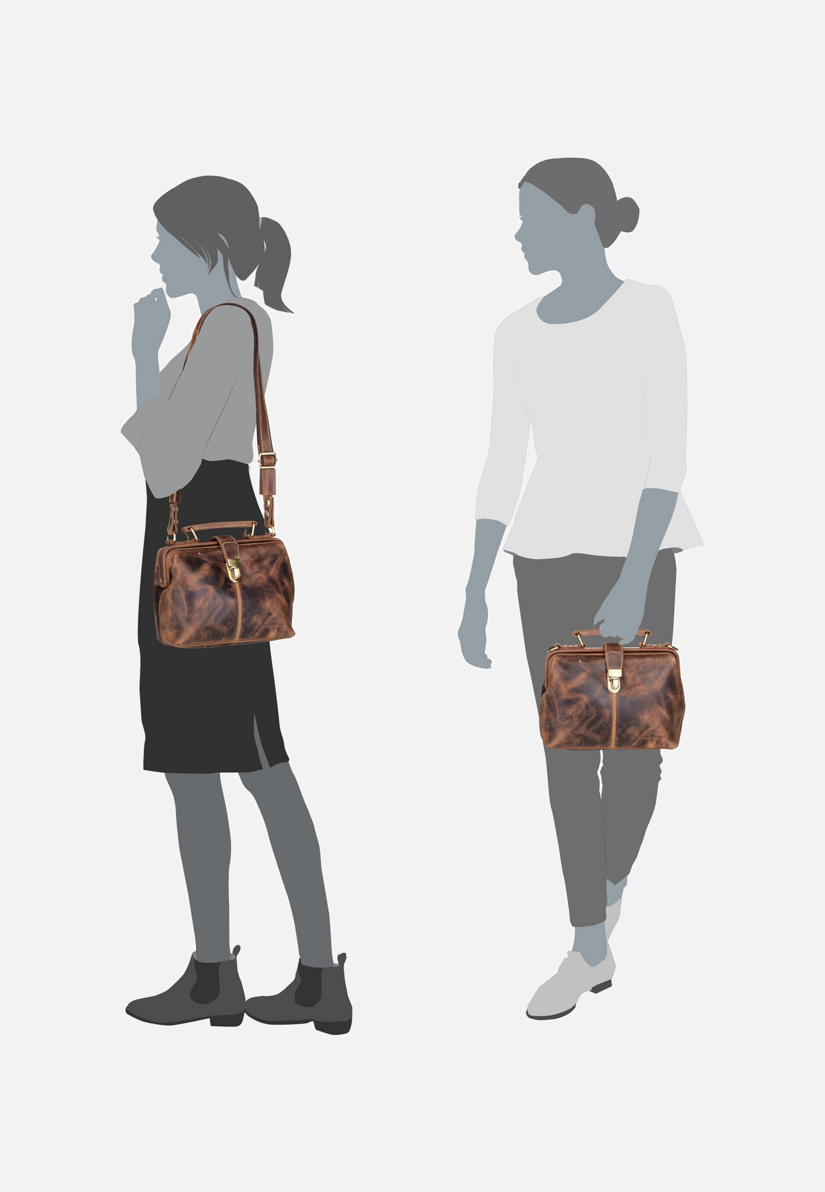 Greenburry - Vintage 1584S Sattelbraun - Handle Bag | Neutral-Image