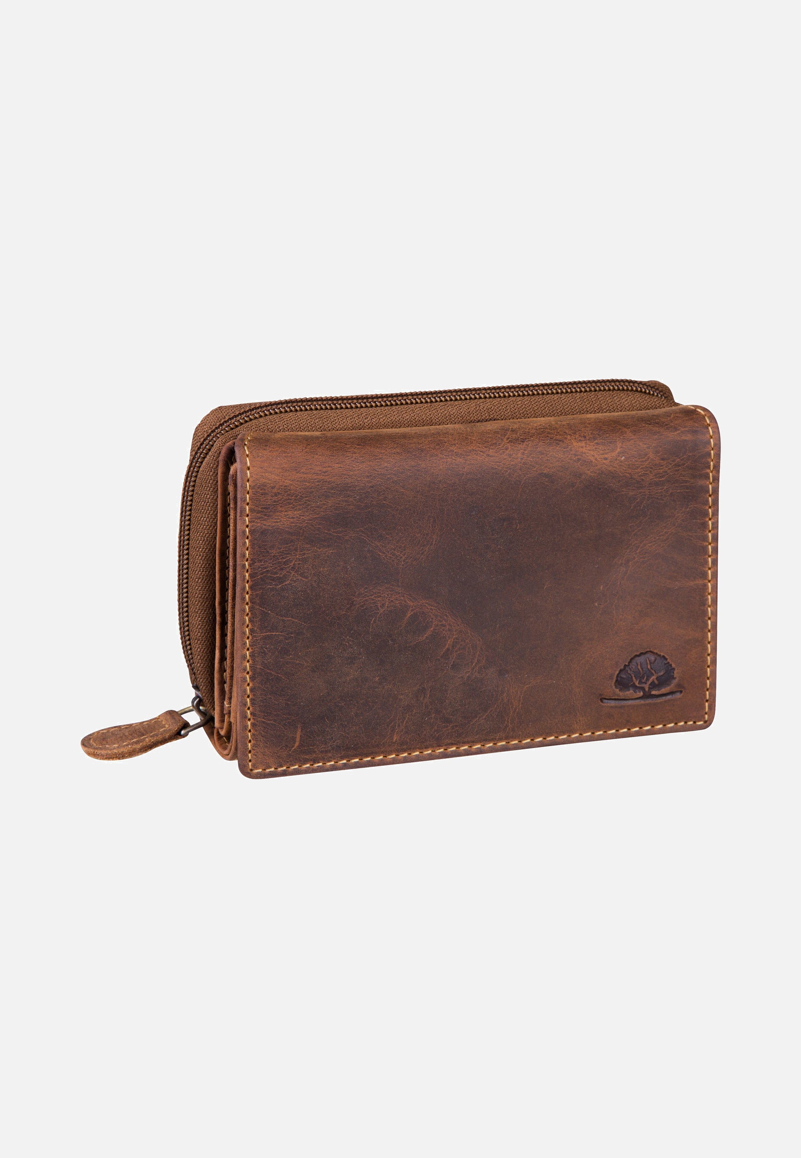 Greenburry - Vintage 1607 RV RFID Brown - Wallet | Women-Image