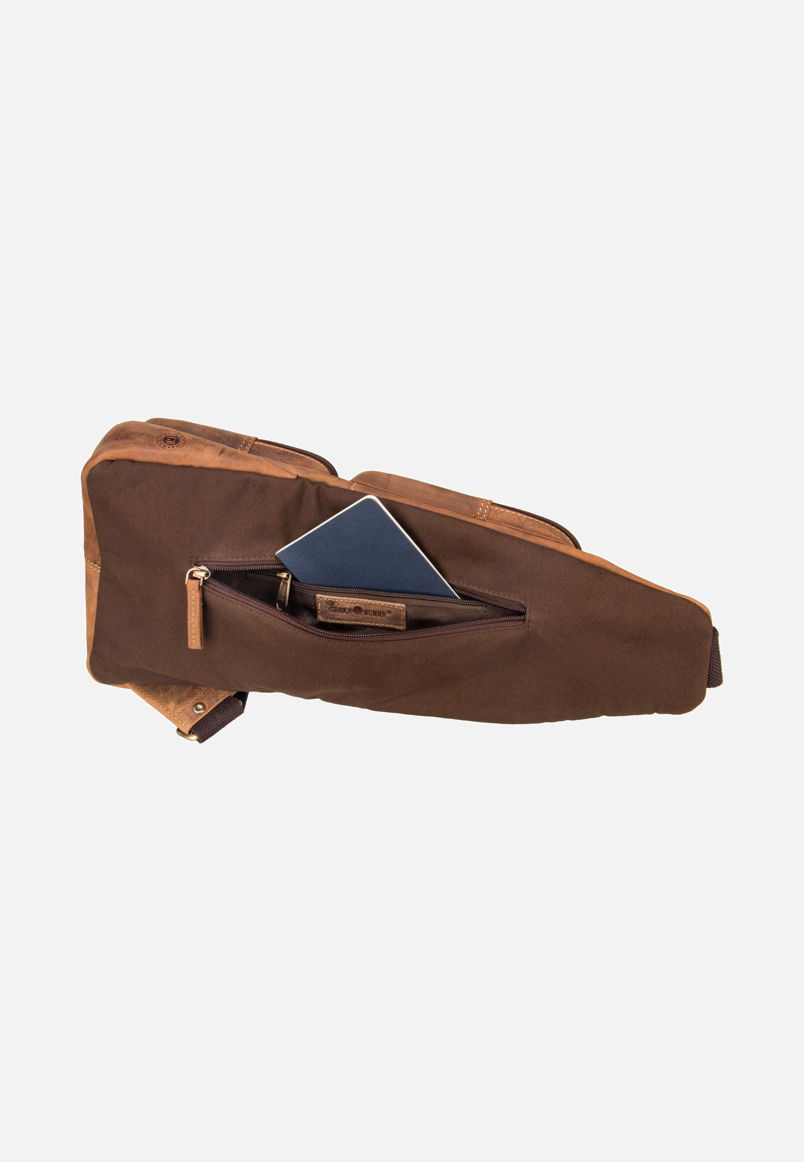 Greenburry - Vintage 1613 Brown - Sling Bag | Men-Image