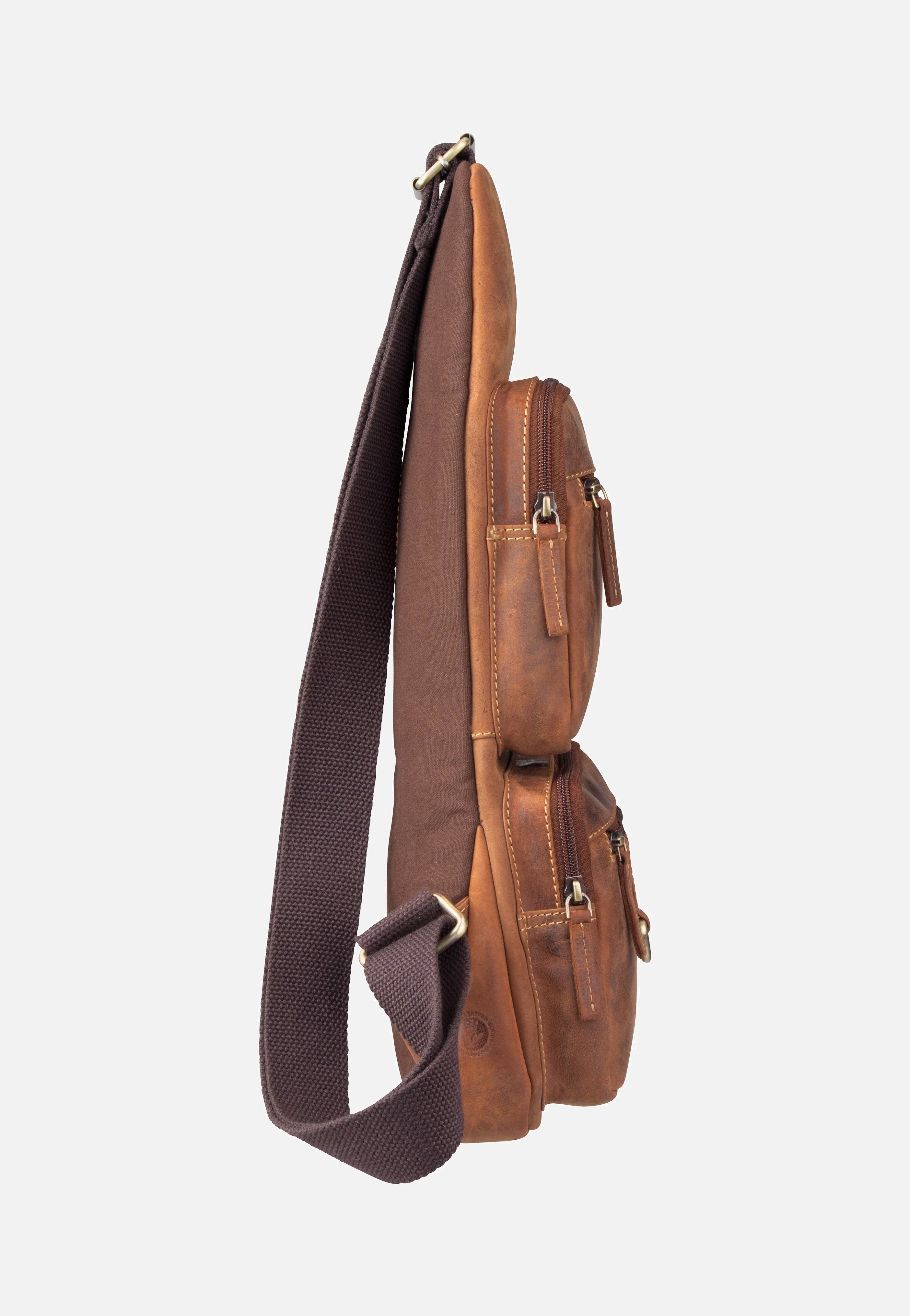 Greenburry - Vintage 1613 Brown - Sling Bag | Men-Image