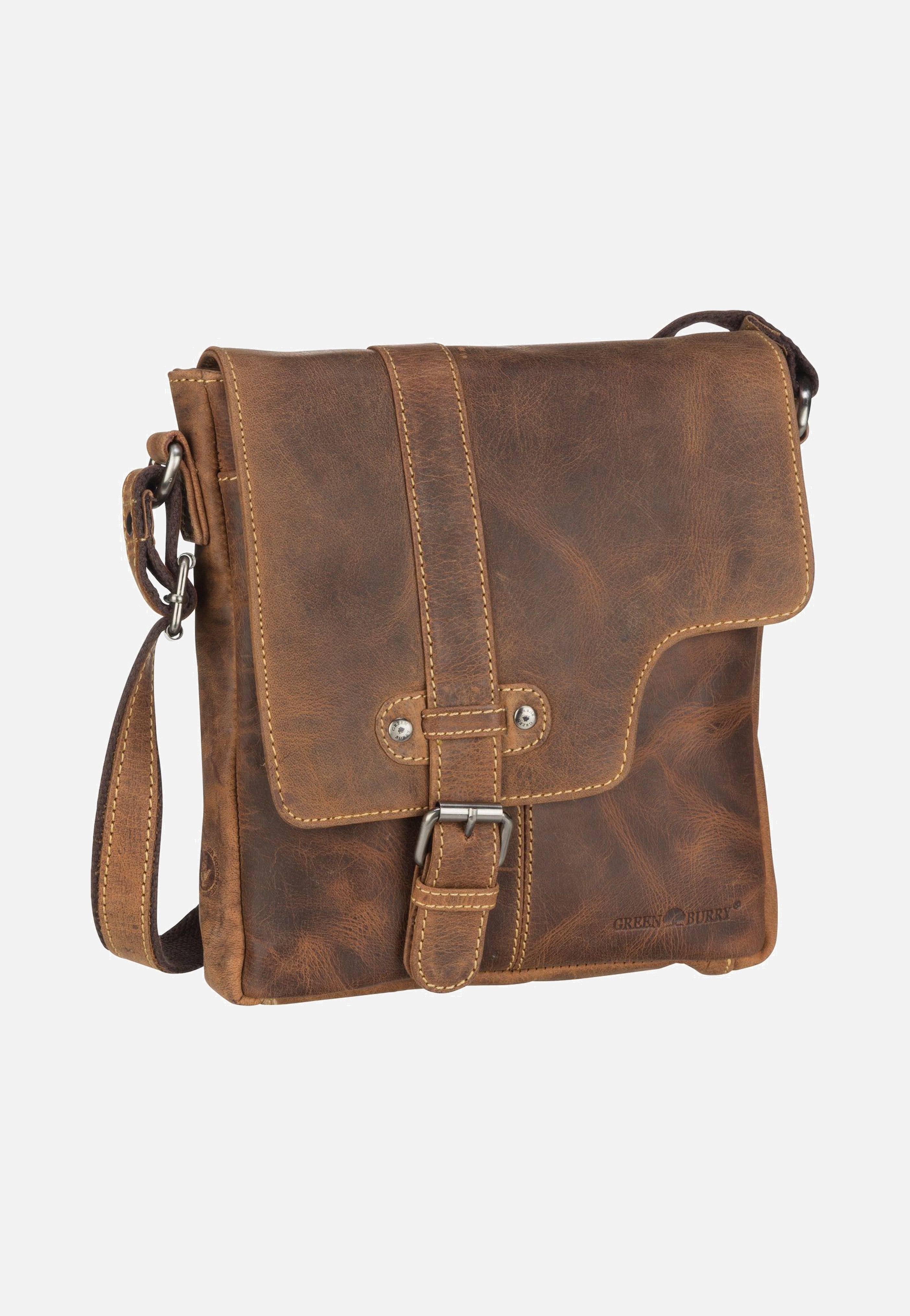 Greenburry - Vintage 1650/5 Sattelbraun - Crossbody Bag | Men-Image