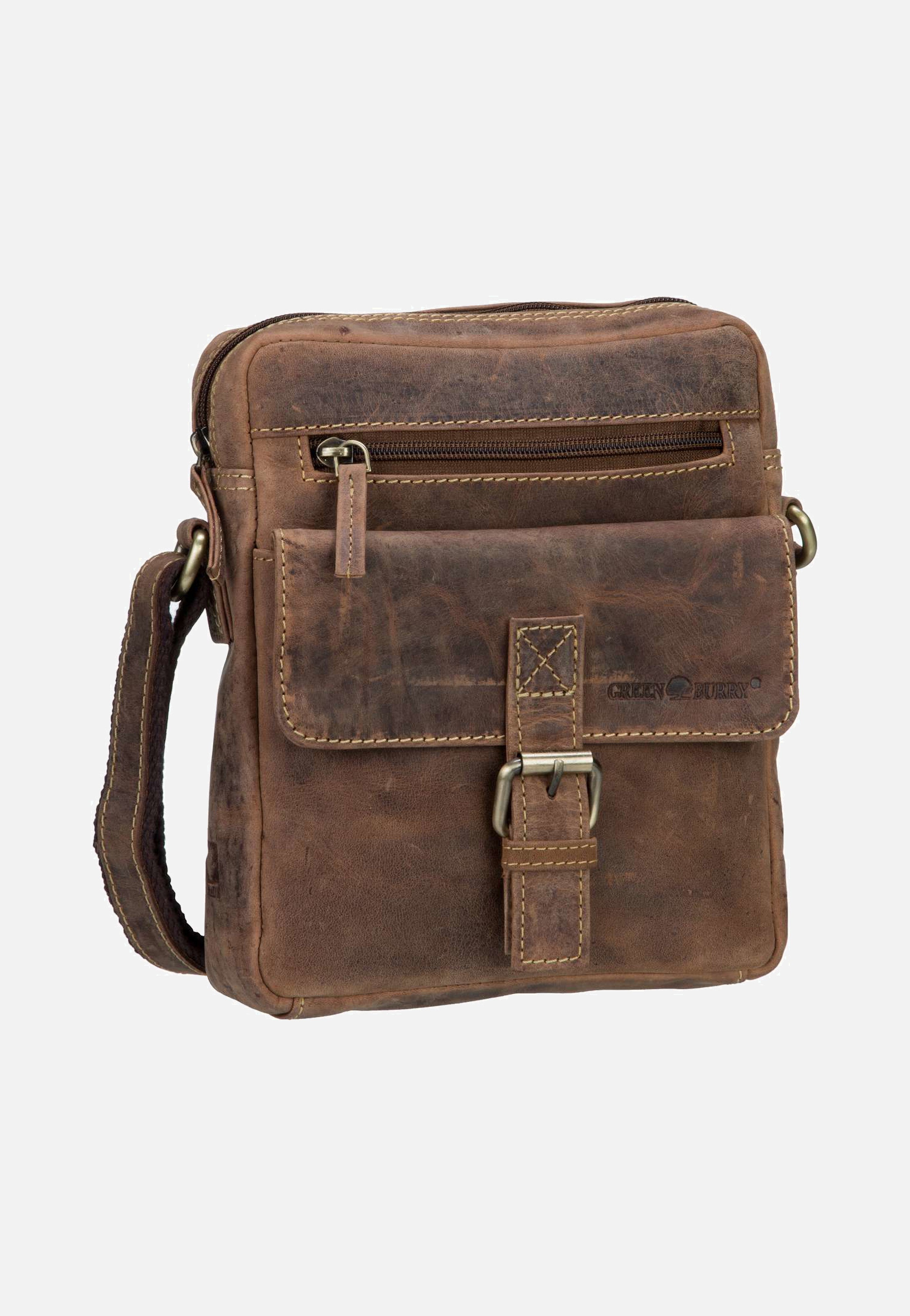 Greenburry - Vintage 1663 Sattelbraun - Crossbody Bag | Men-Image