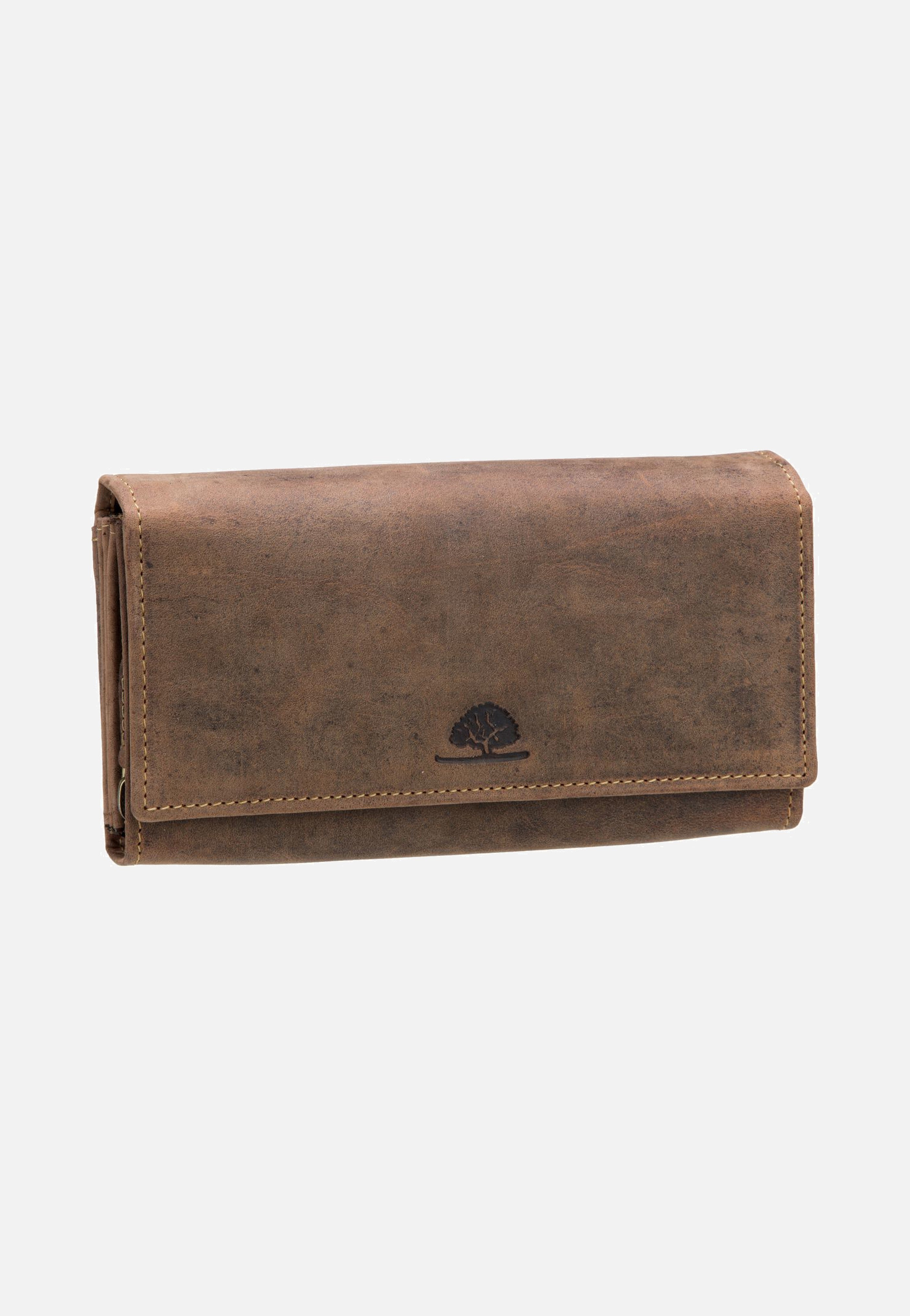 Greenburry - Vintage 1669 lang Sattelbraun - Wallet | Women-Image
