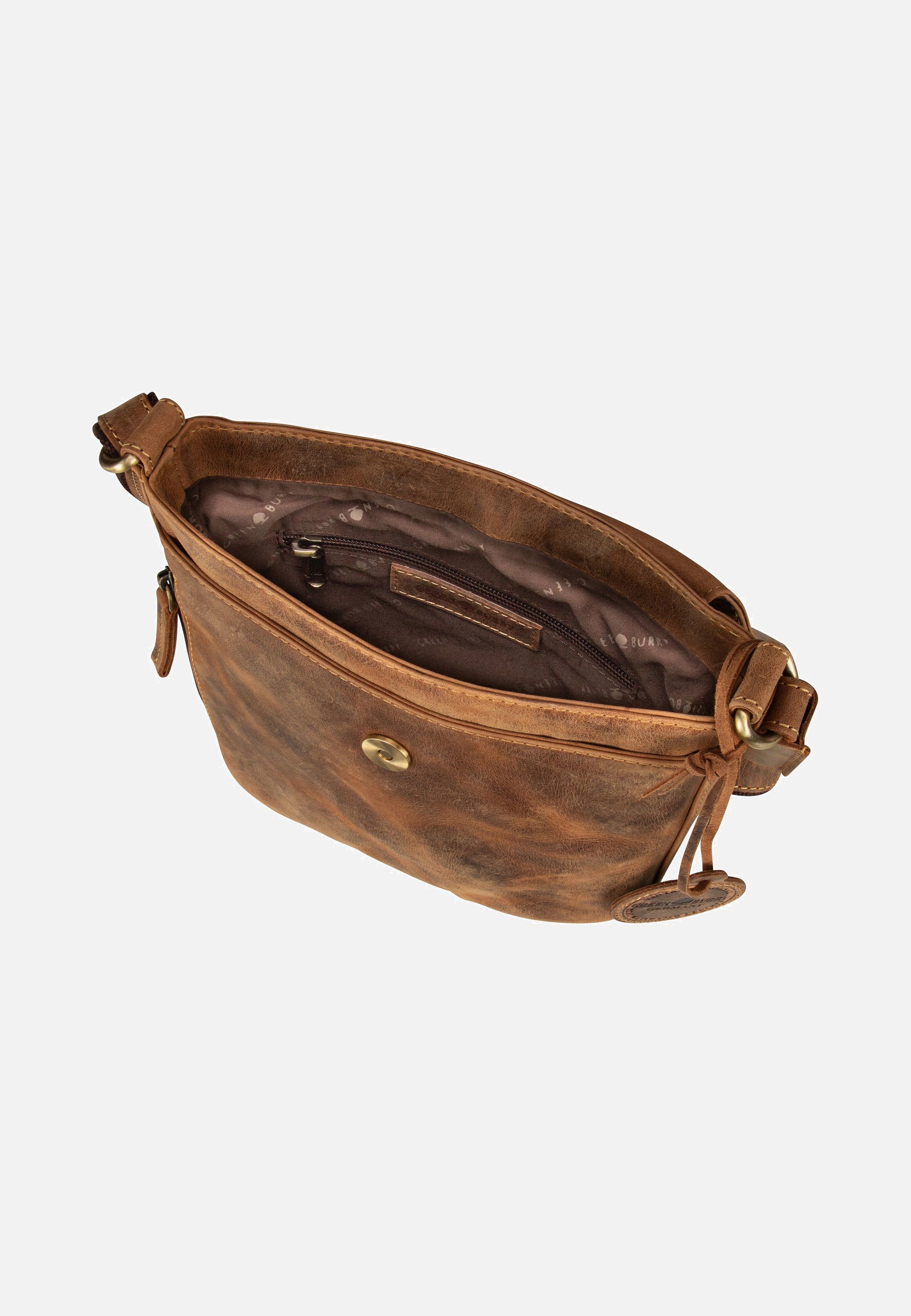 Greenburry Vintage 1727 Sattelbraun - Crossbody Bag | Sakoi