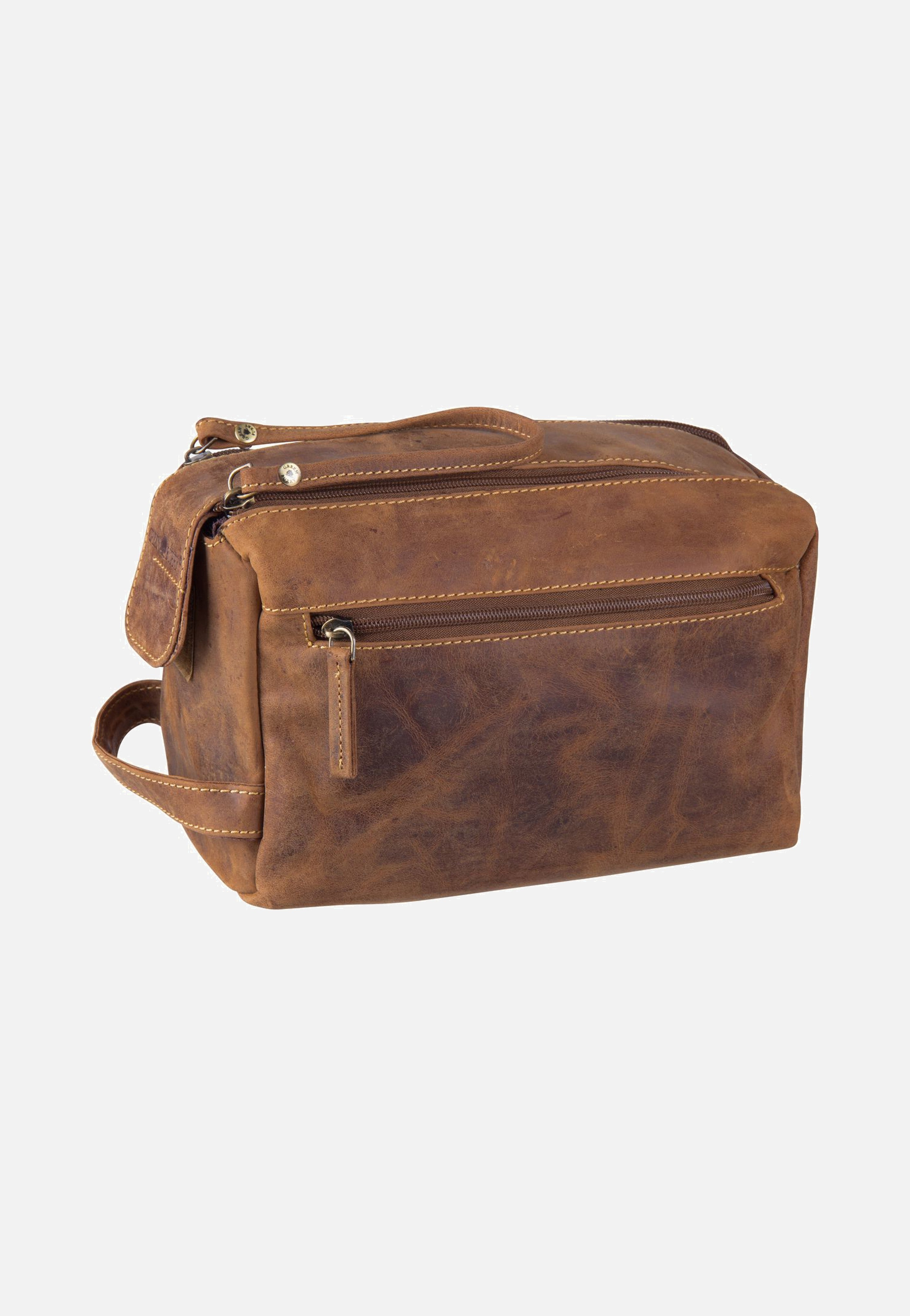 Greenburry - Vintage 1737 Sattelbraun - Toiletry Bag | Men-Image