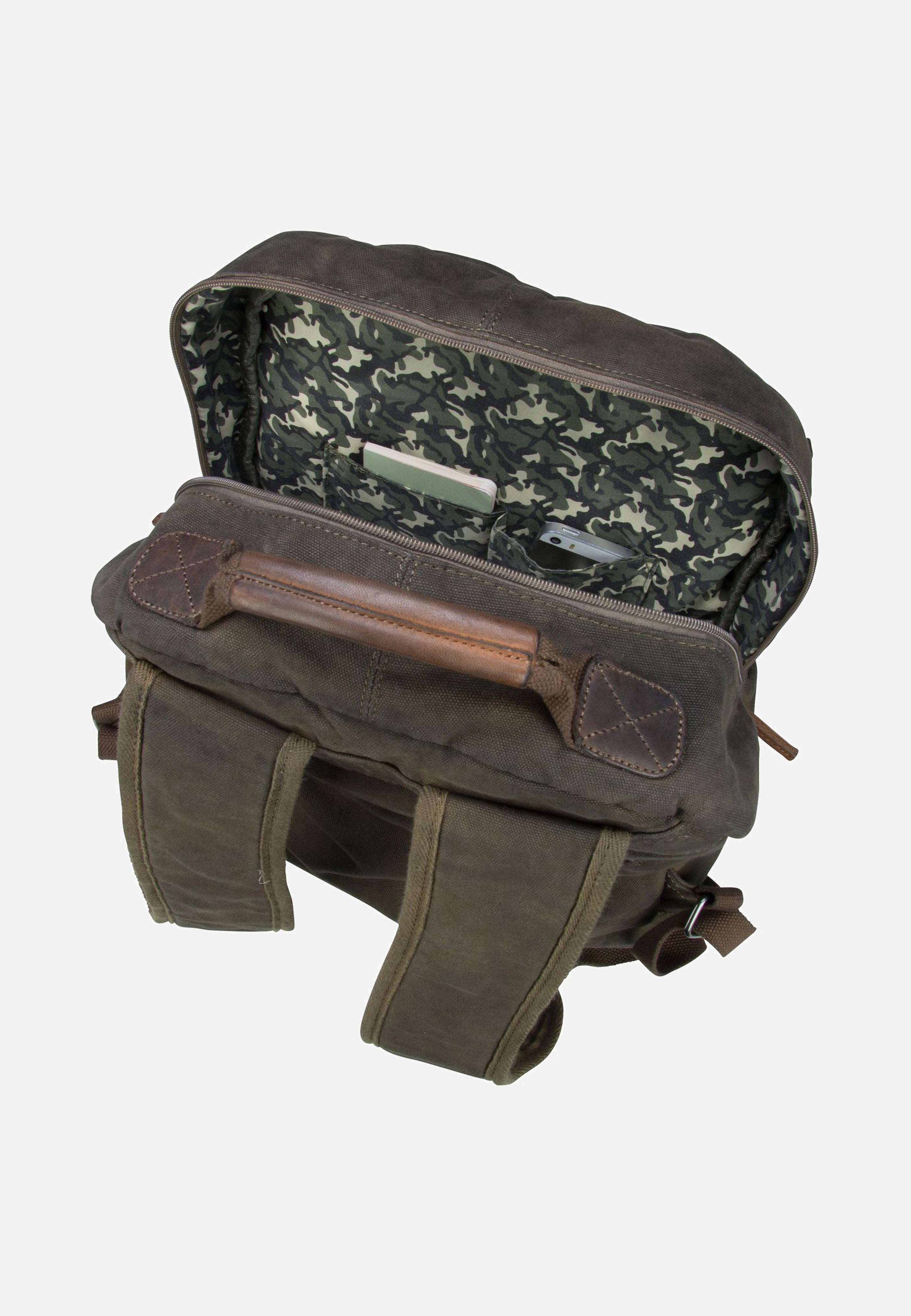 Greenburry - Vintage Aviator 5908 Khaki - Backpack | Men-Image