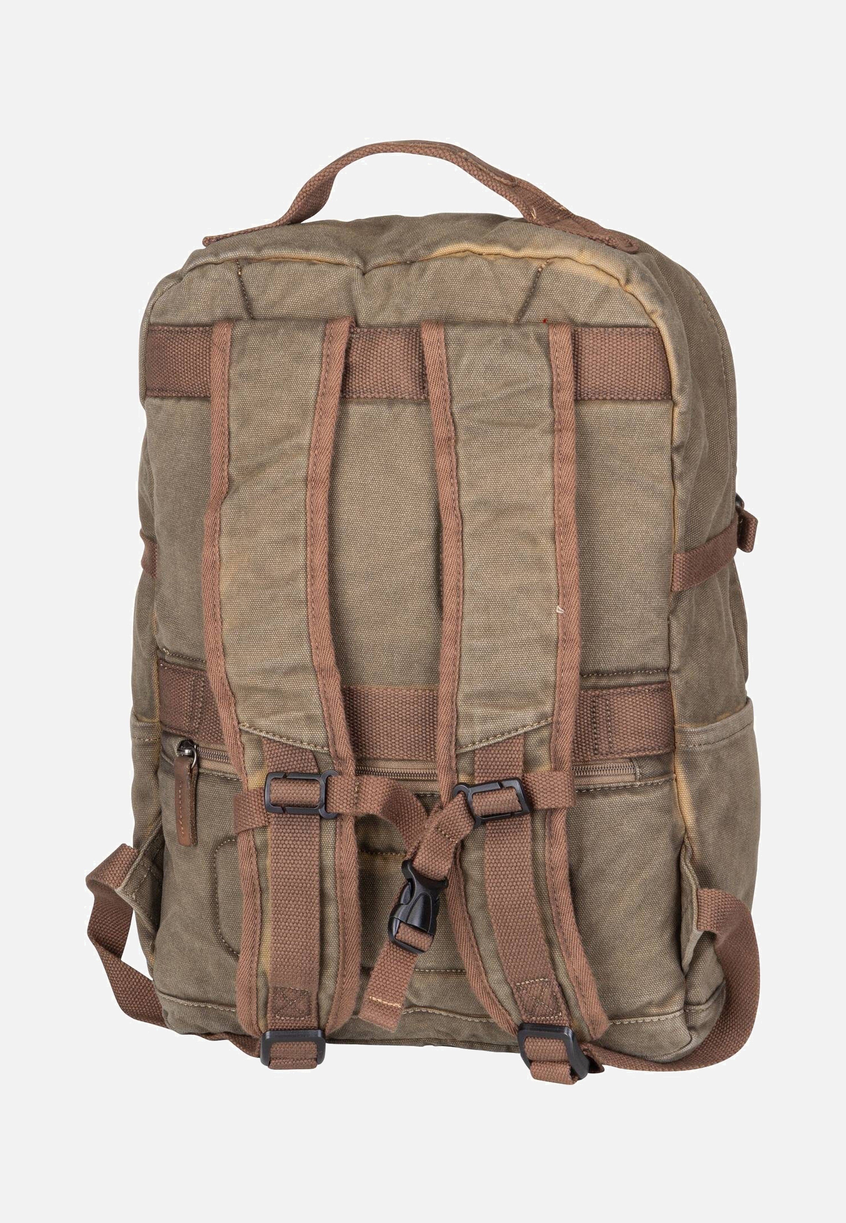 Greenburry - Vintage Aviator Harvard 5889 Khaki - Backpack | Neutral-Image