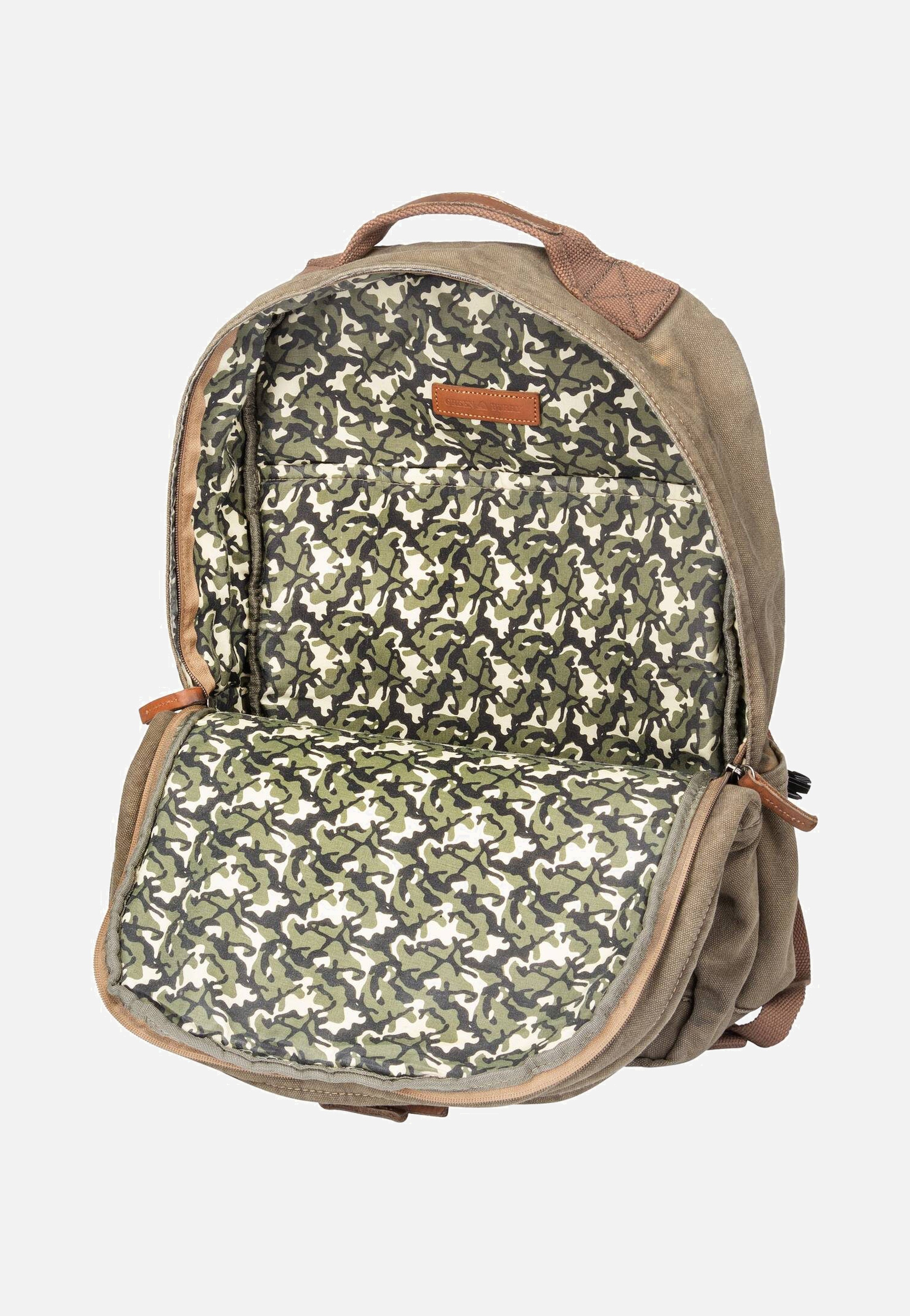 Greenburry - Vintage Aviator Harvard 5889 Khaki - Backpack | Neutral-Image