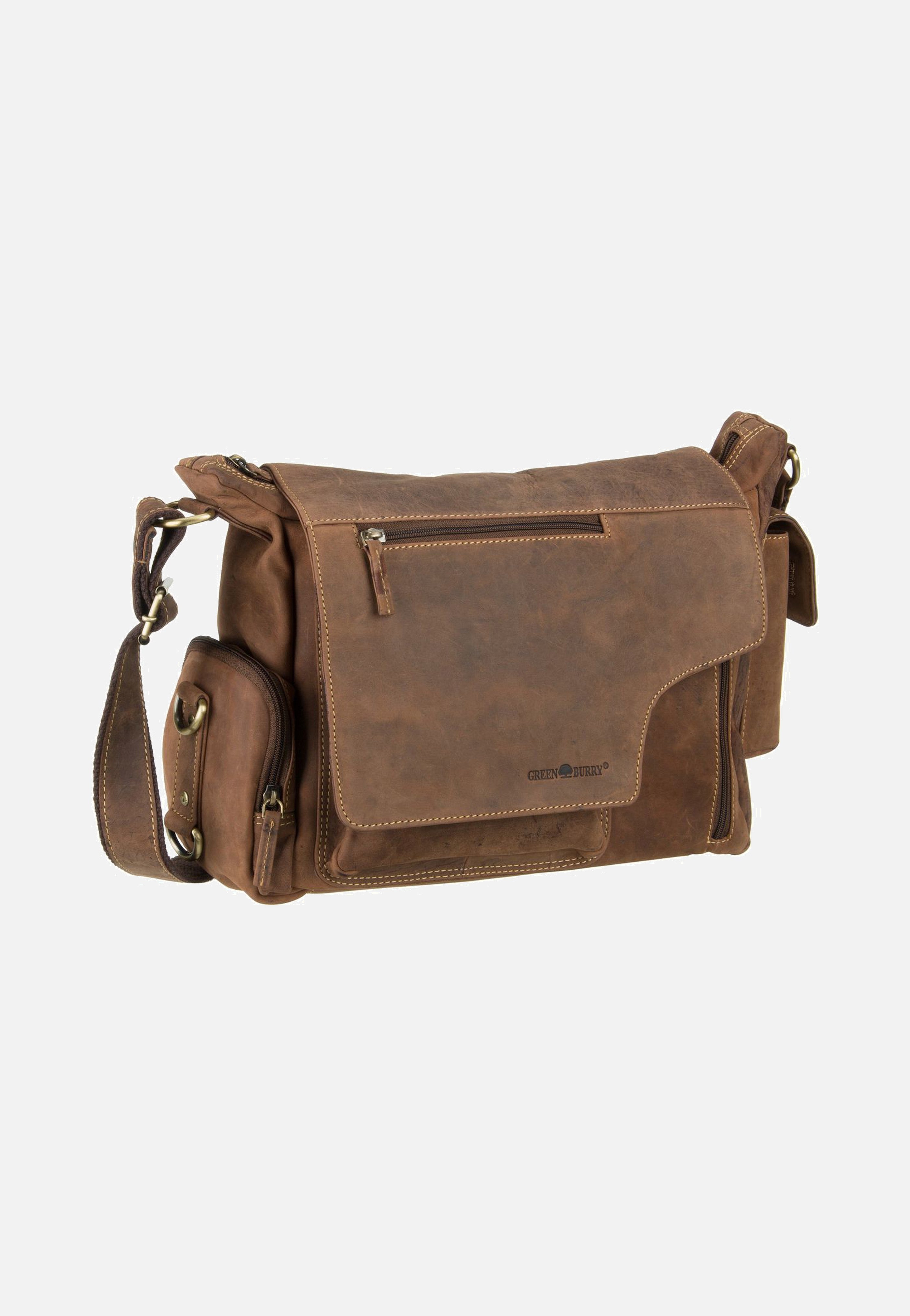 Greenburry - Vintage New Hunting Bag II Sattelbraun - Crossbody Bag | Men-Image