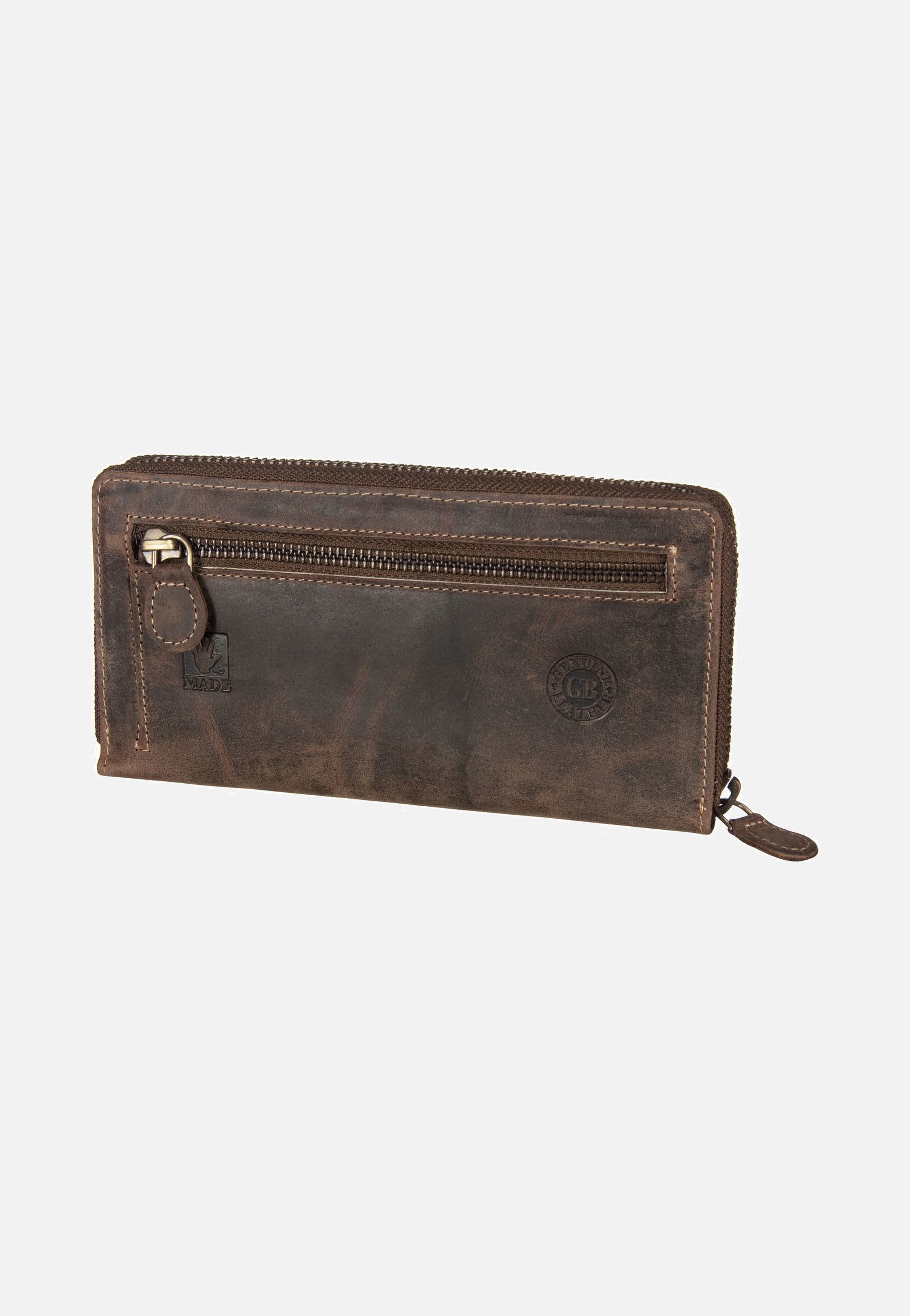 Greenburry - Vintage RV-Damenbörse Sattelbraun - Wallet | Women-Image