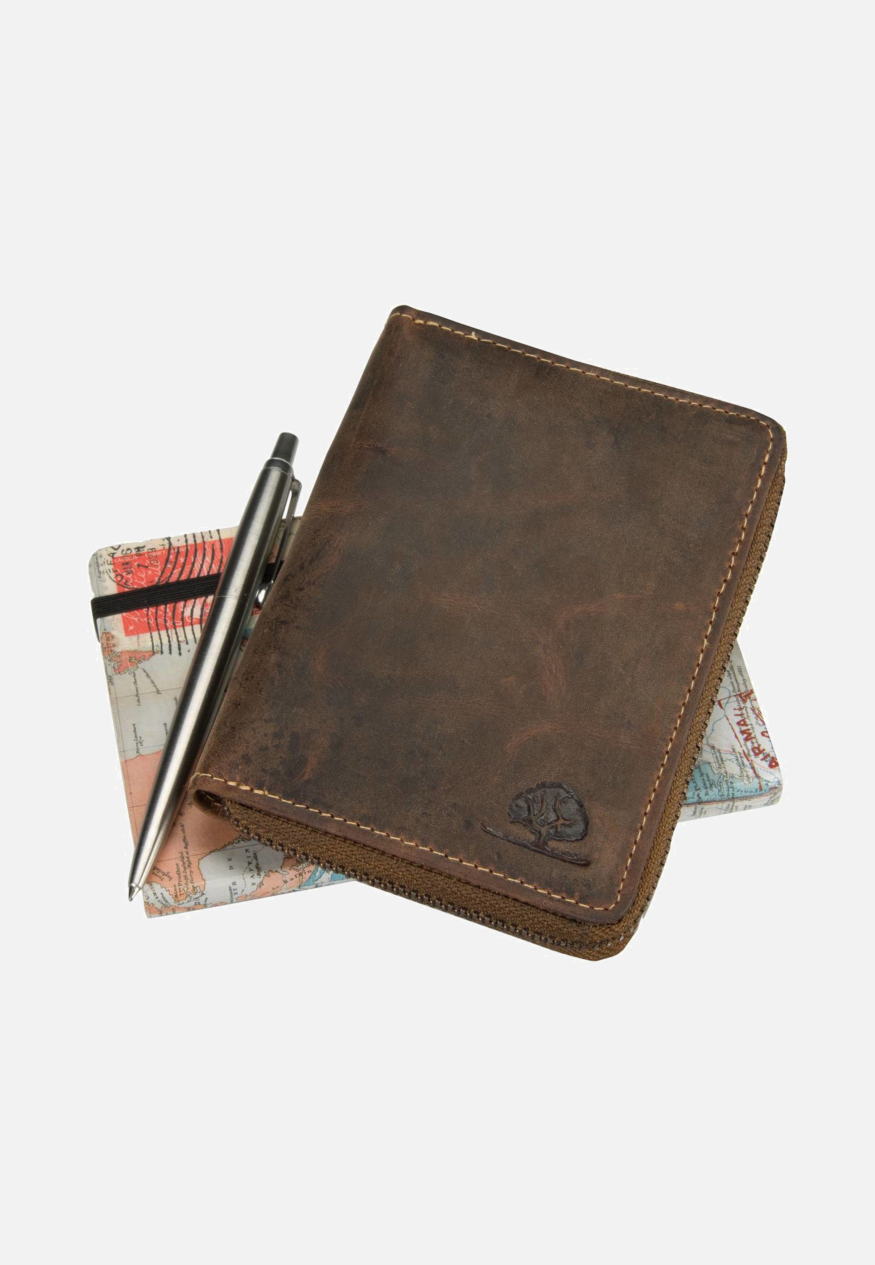 Greenburry Vintage Sattelbraun Wallet