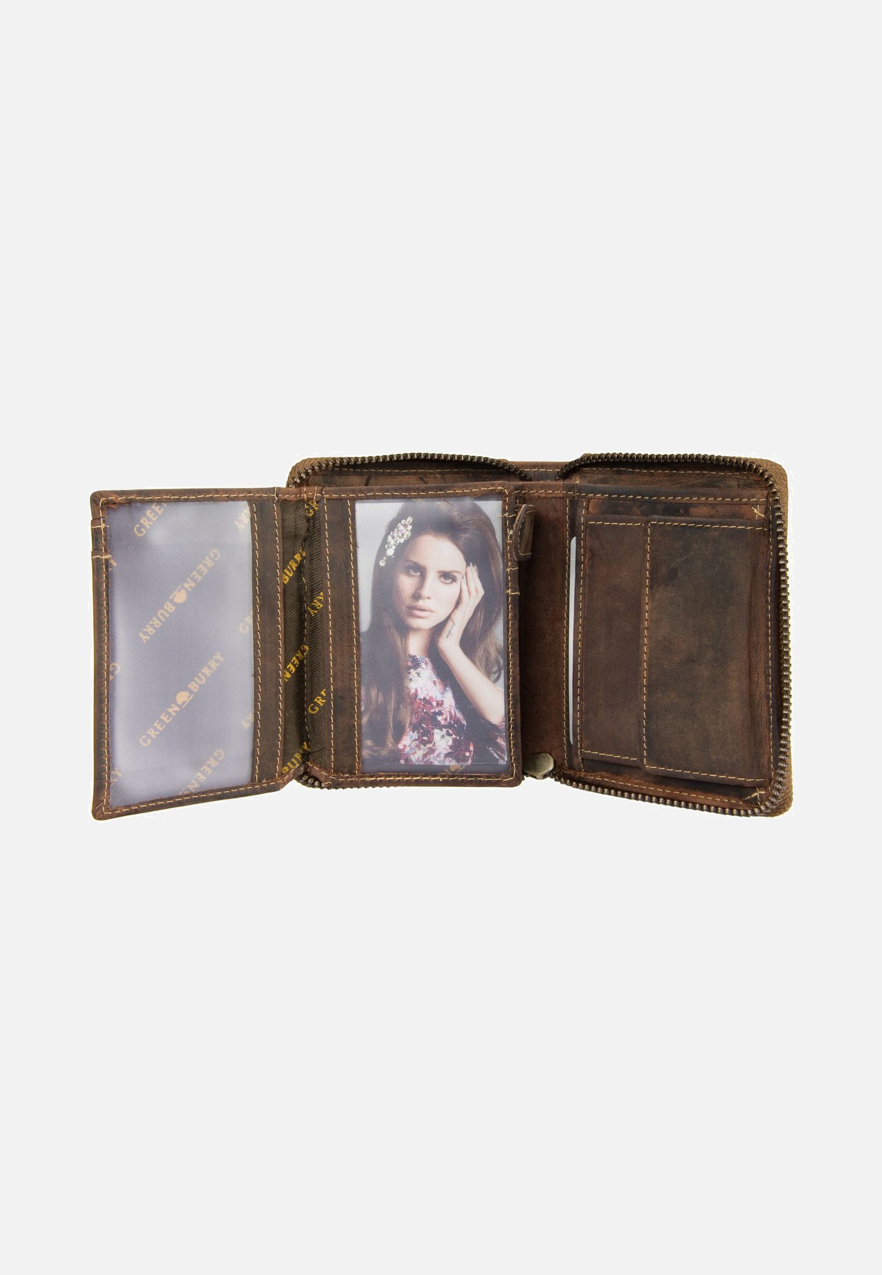 Greenburry Vintage Sattelbraun Wallet