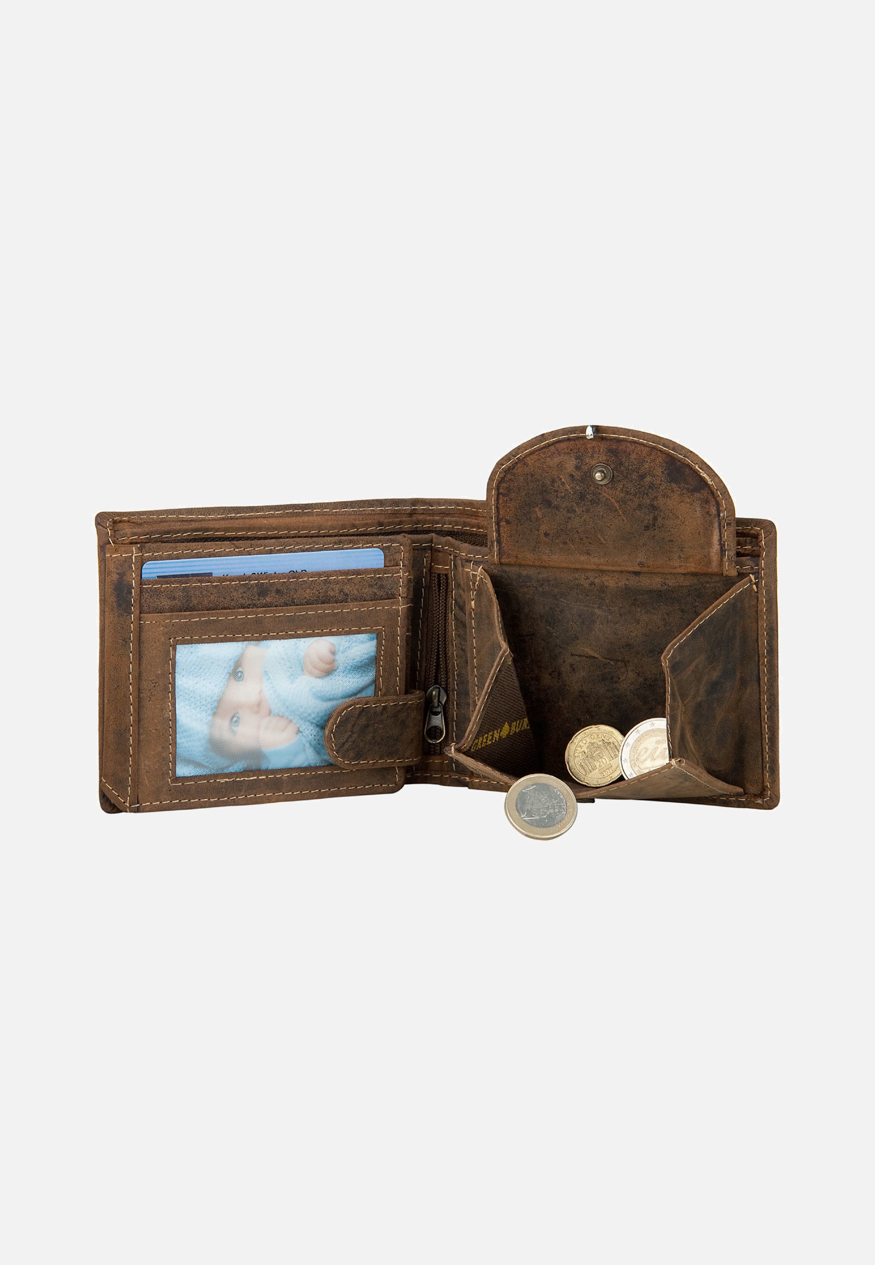 Greenburry - Vintage Save Sattelbraun - Wallet | Men-Image