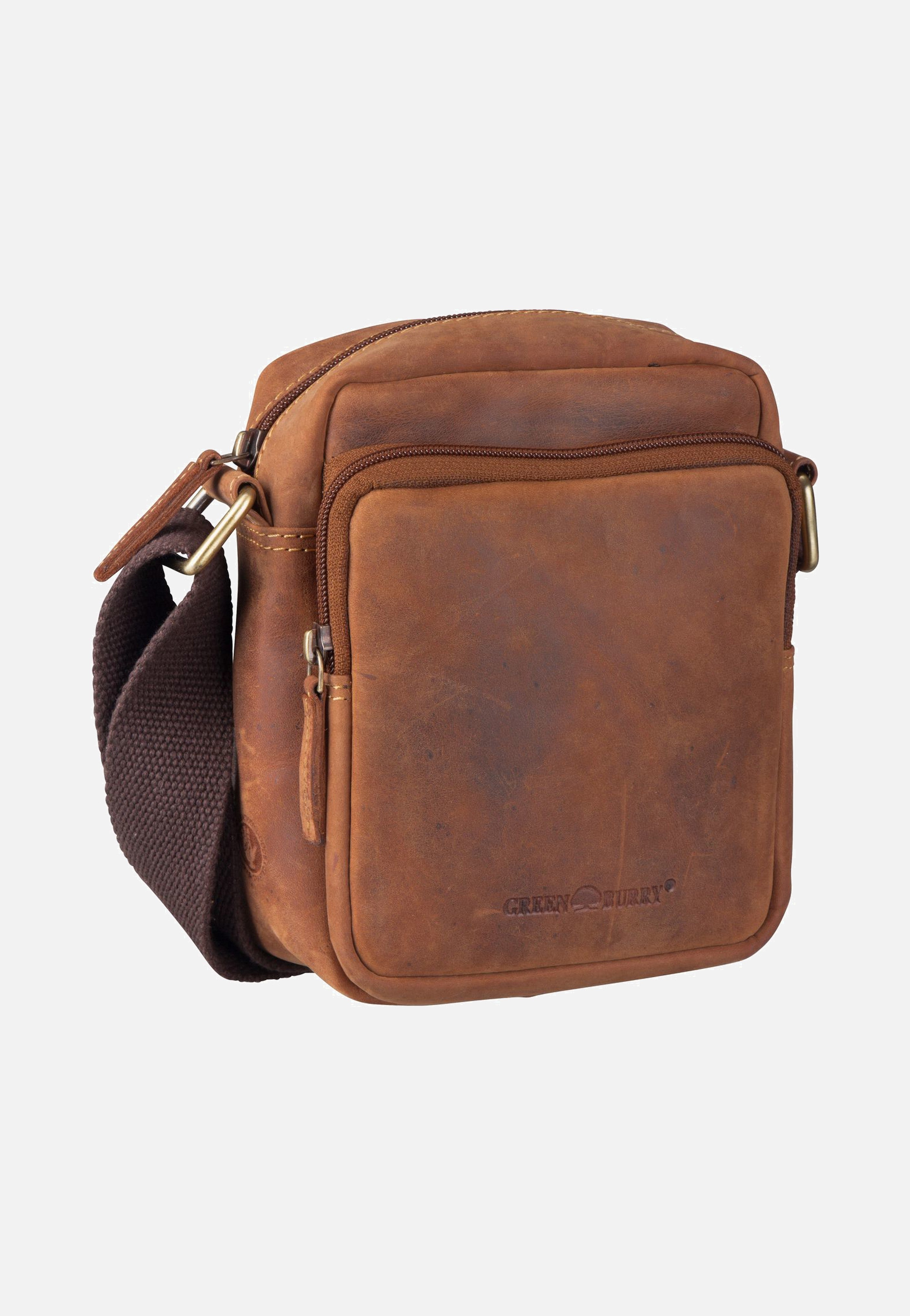 Greenburry - Vintage Travel 1611 Brown - Shoulder Bag | Men-Image