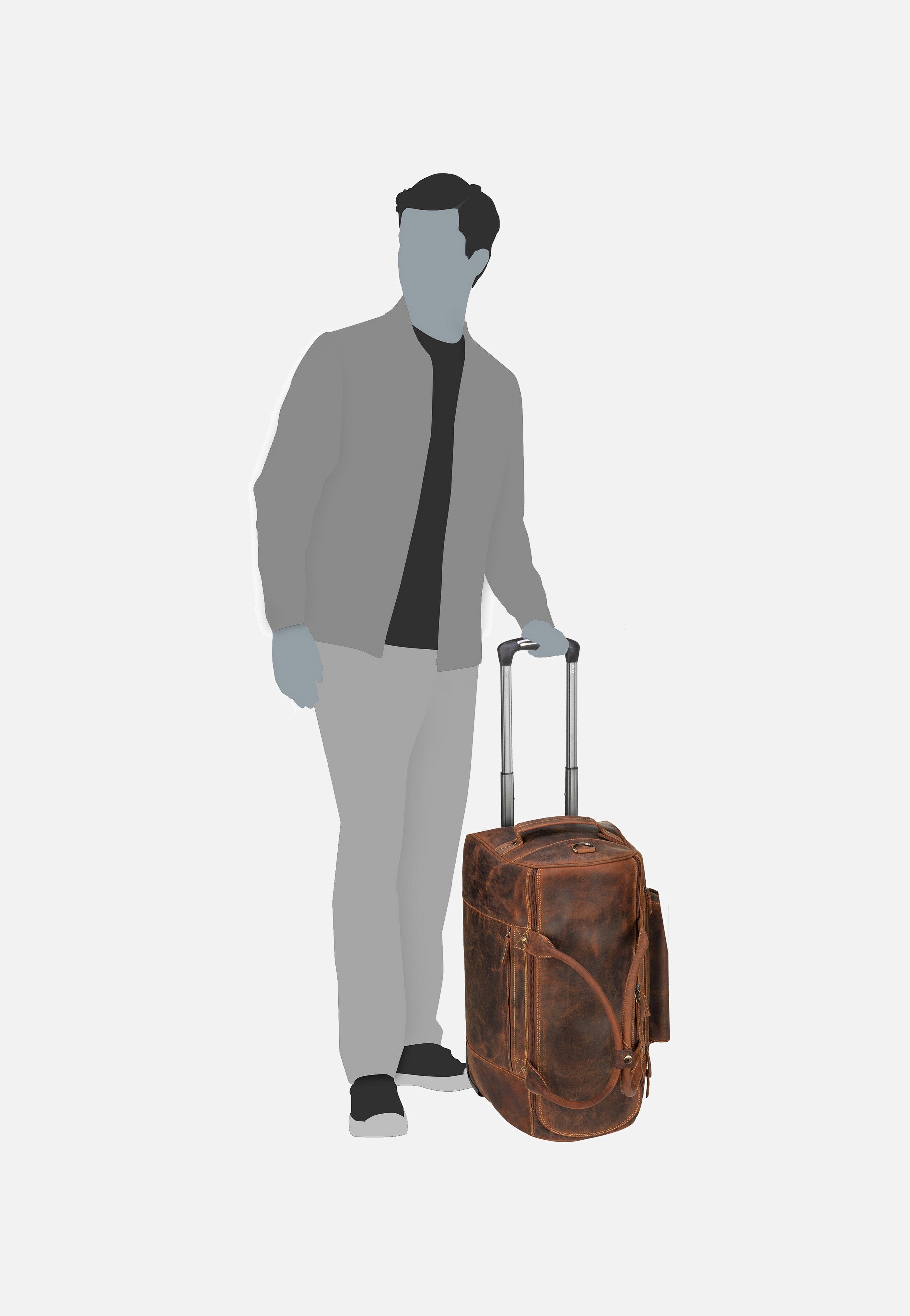 Greenburry - Vintage Traveller 1736 Sattelbraun - Travel Bag | Neutral-Image