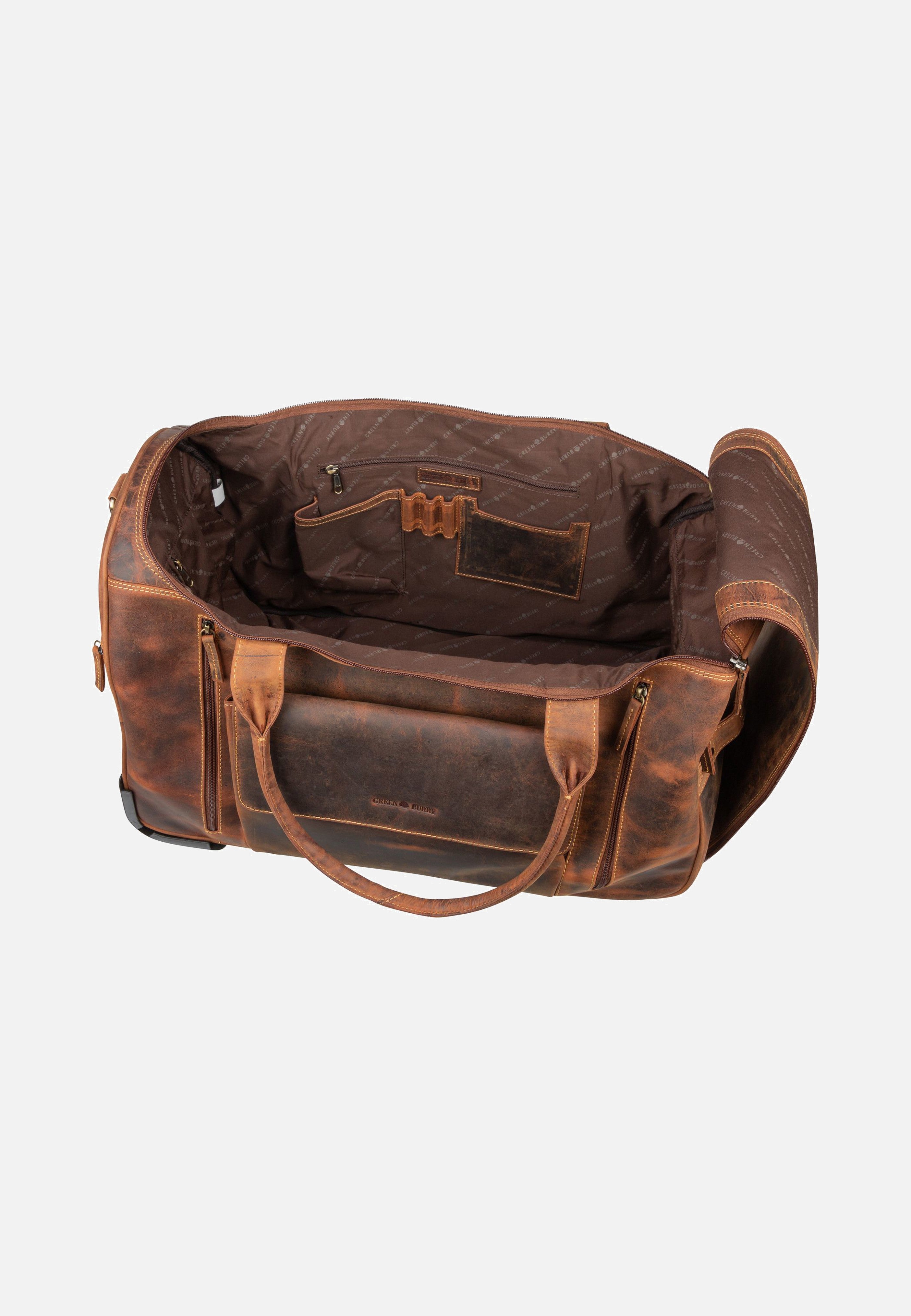 Greenburry Vintage Traveller 1736 Sattelbraun - Travel Bag | Sakoi