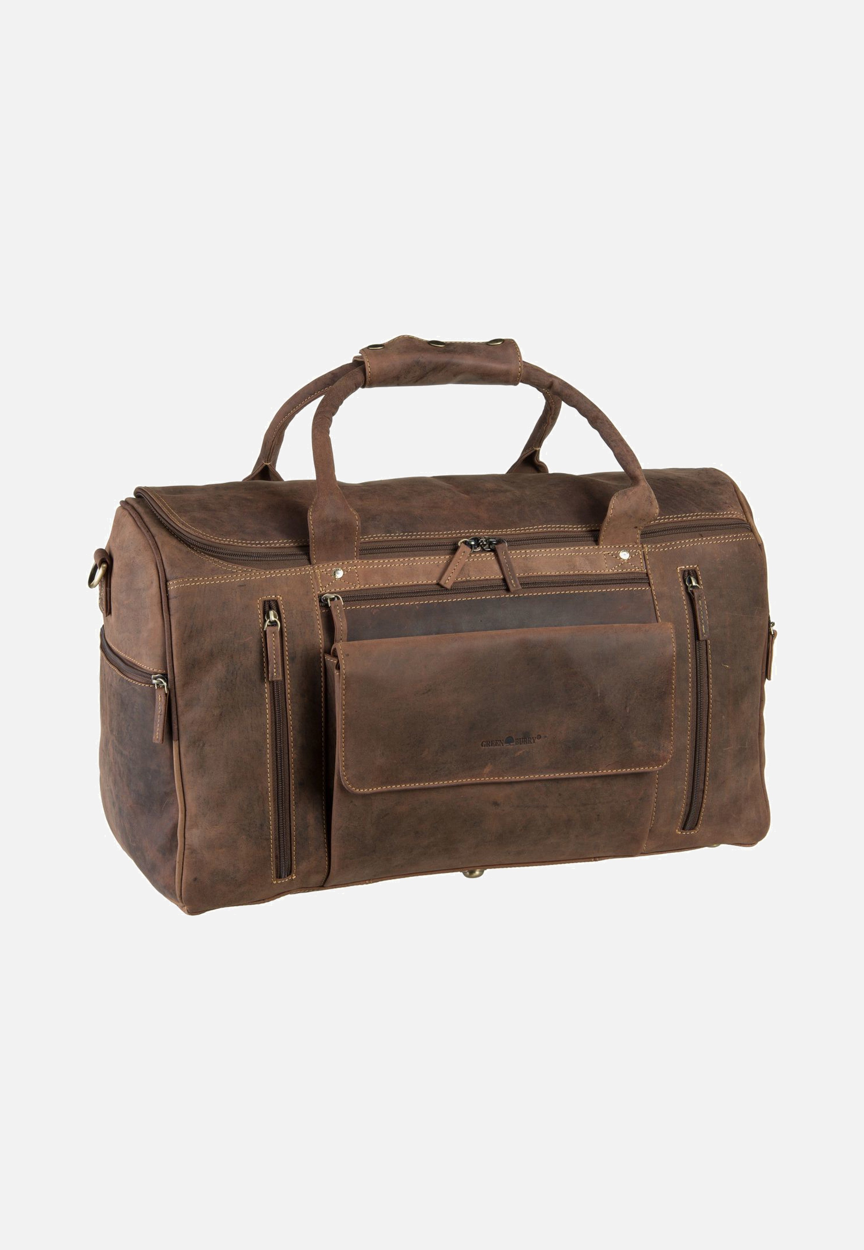 Greenburry - Vintage Traveller Sattelbraun - Weekender | Men-Image
