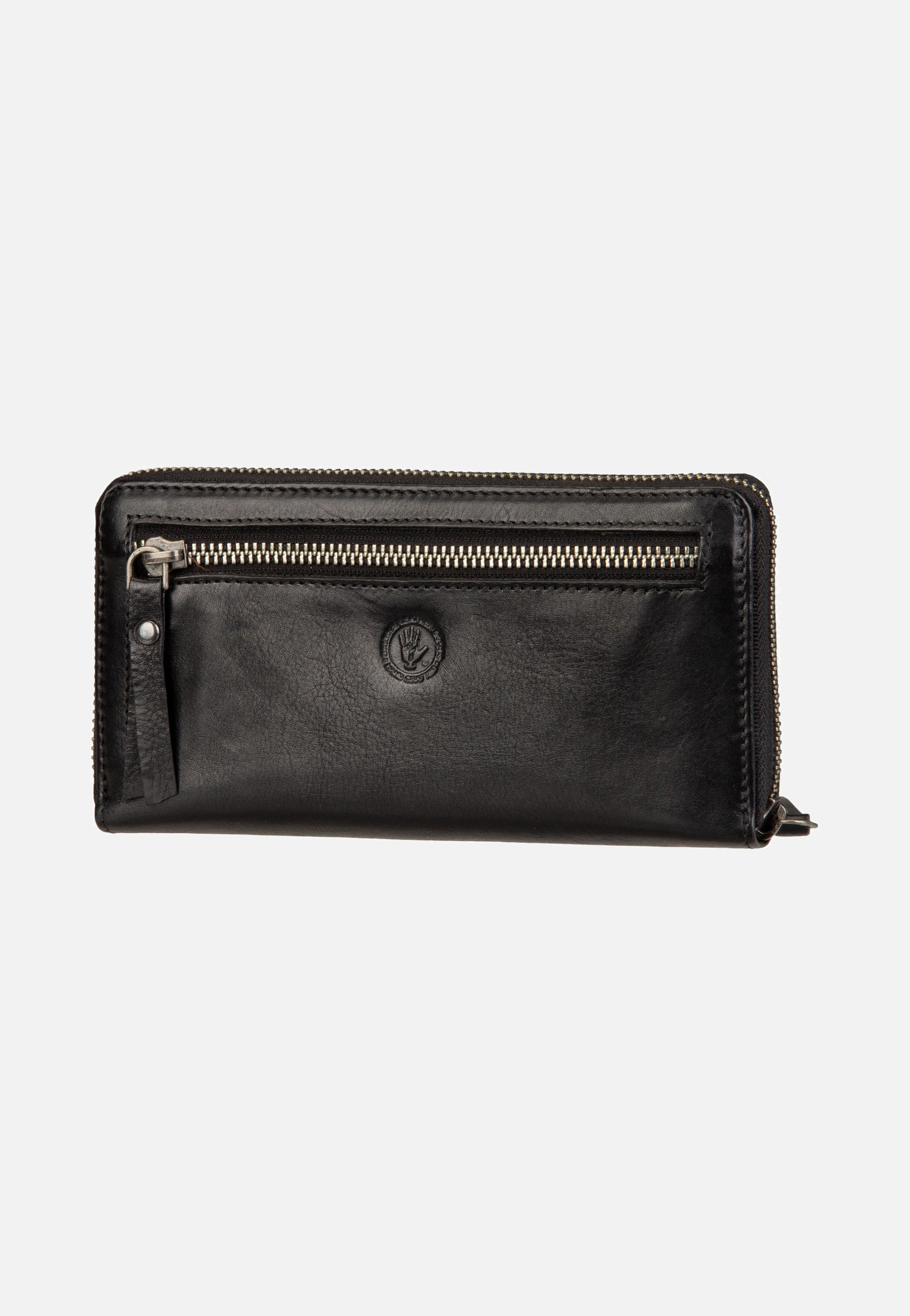Greenburry Colombiana Rv-Damenbörse Lang RFID Black Wallet