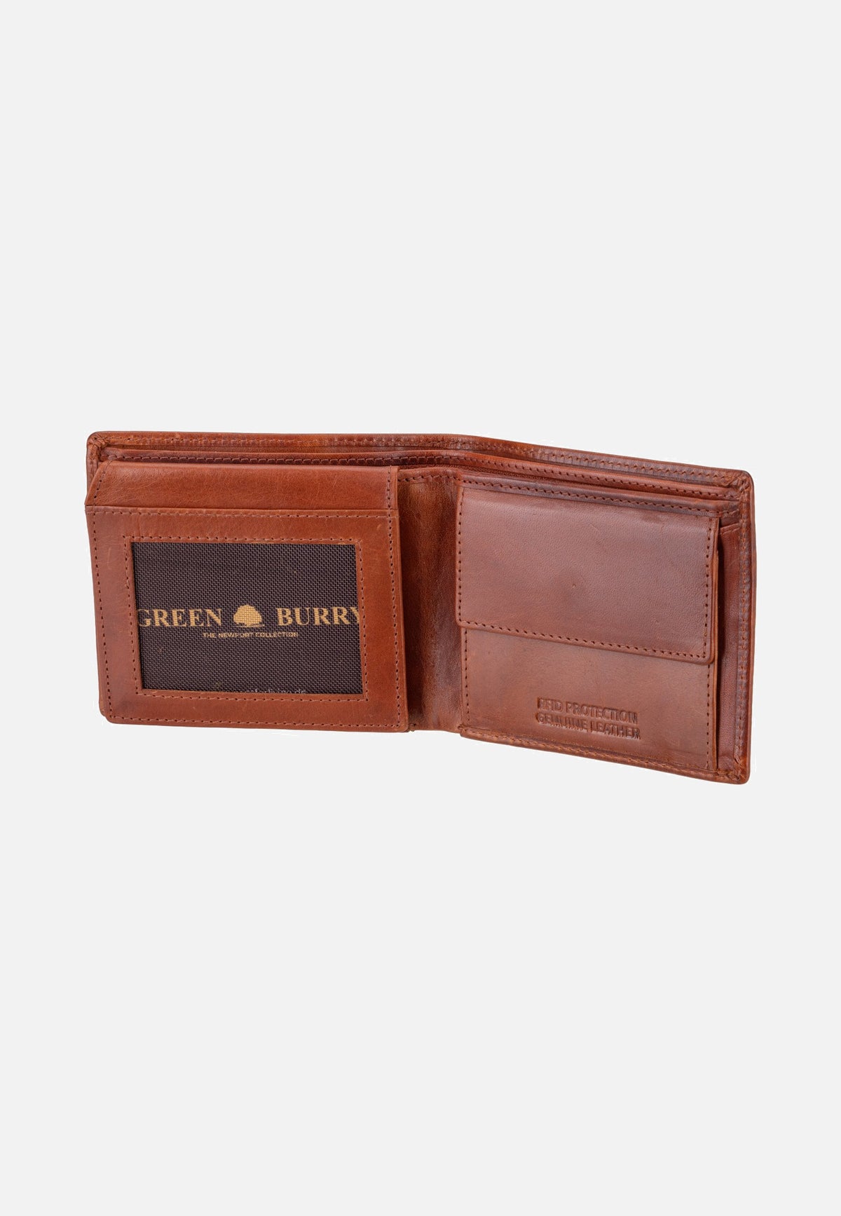 Greenburry Newport 2112 RFID Caramel Portefeuilles