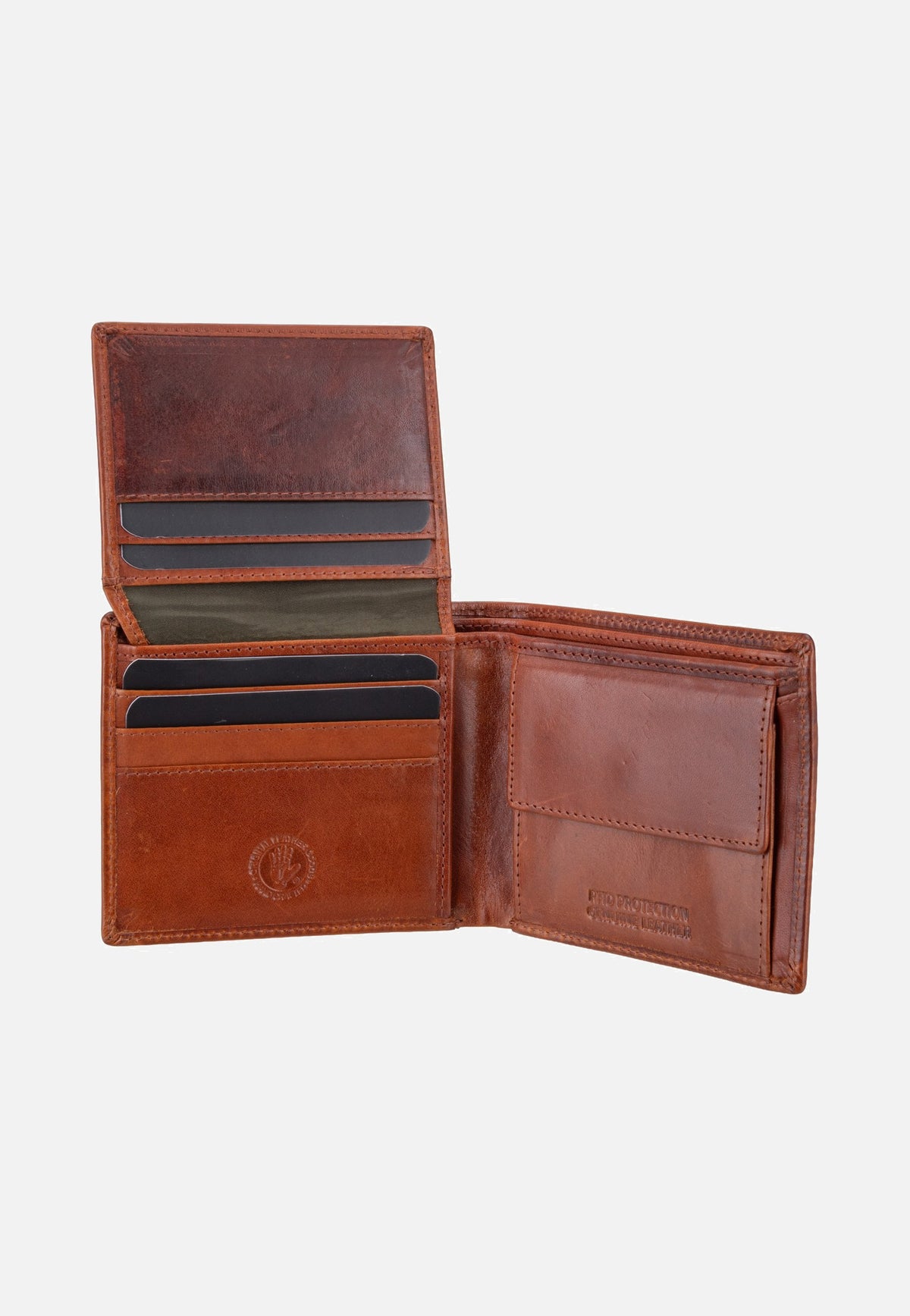 Greenburry Newport 2112 RFID Caramel Portefeuilles