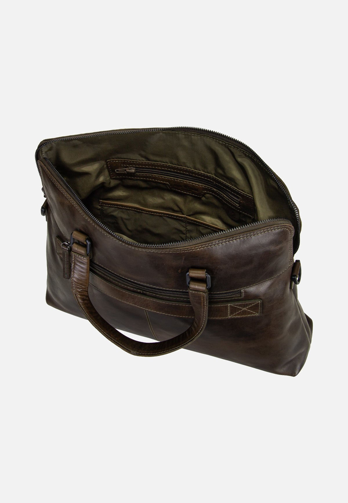 Greenburry Newport Business 2107 British Green Mallette