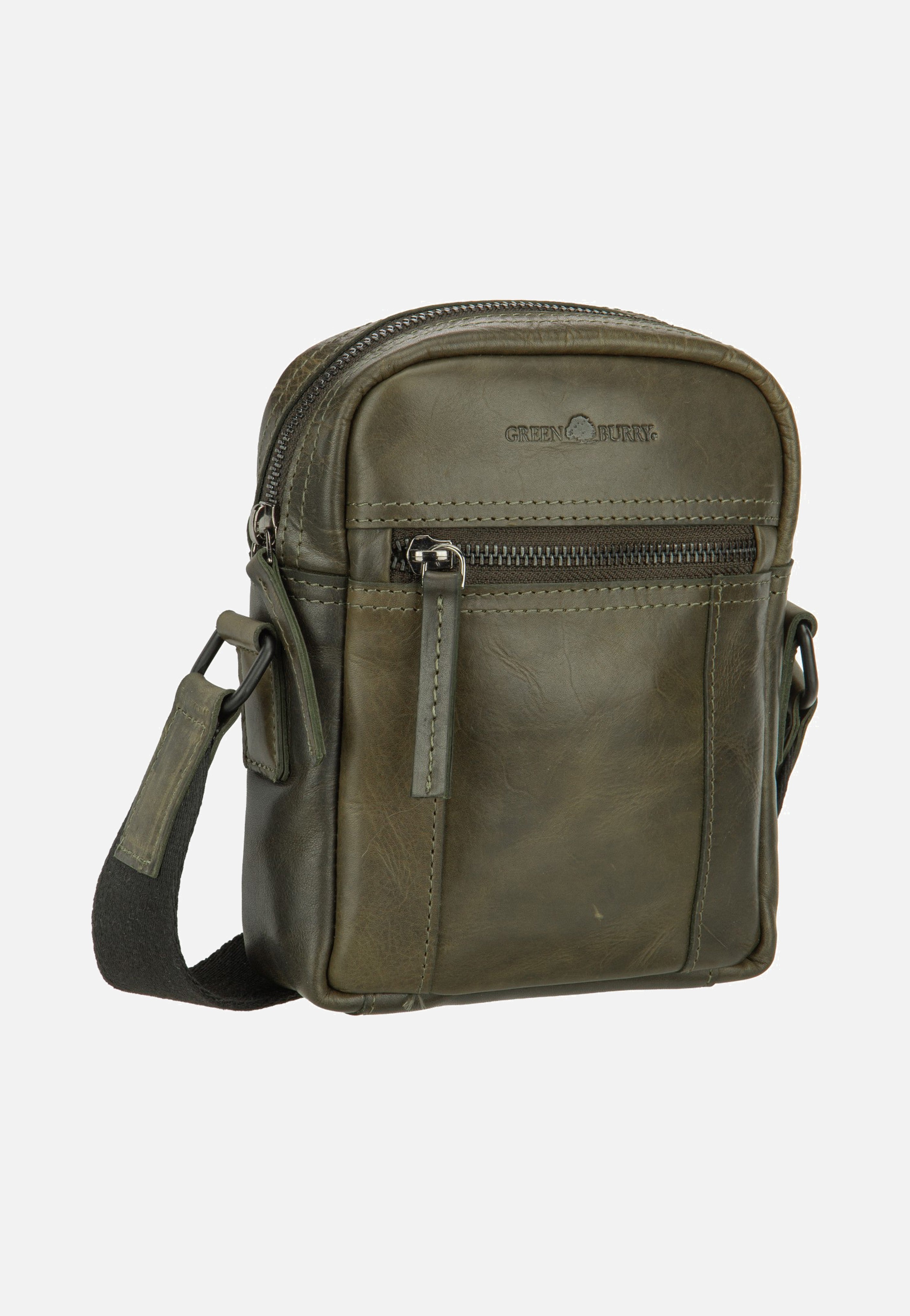 Greenburry Newport Travel Umhänger Small British Green Crossbody Bag