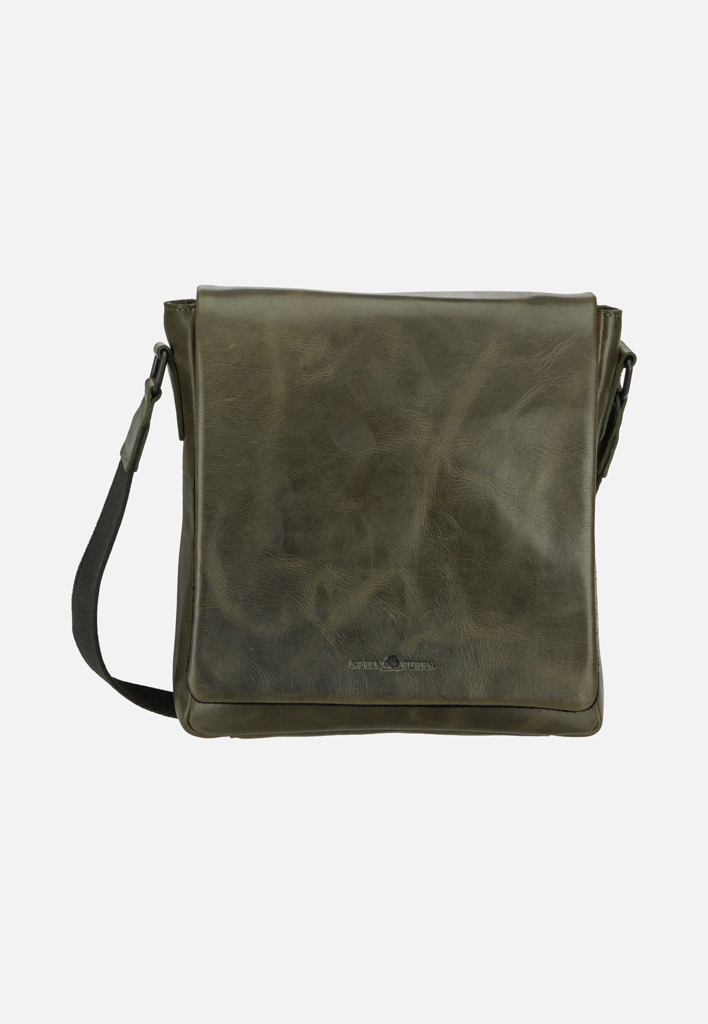 Greenburry Newport Umhänger Medium British Green Crossbody Bag