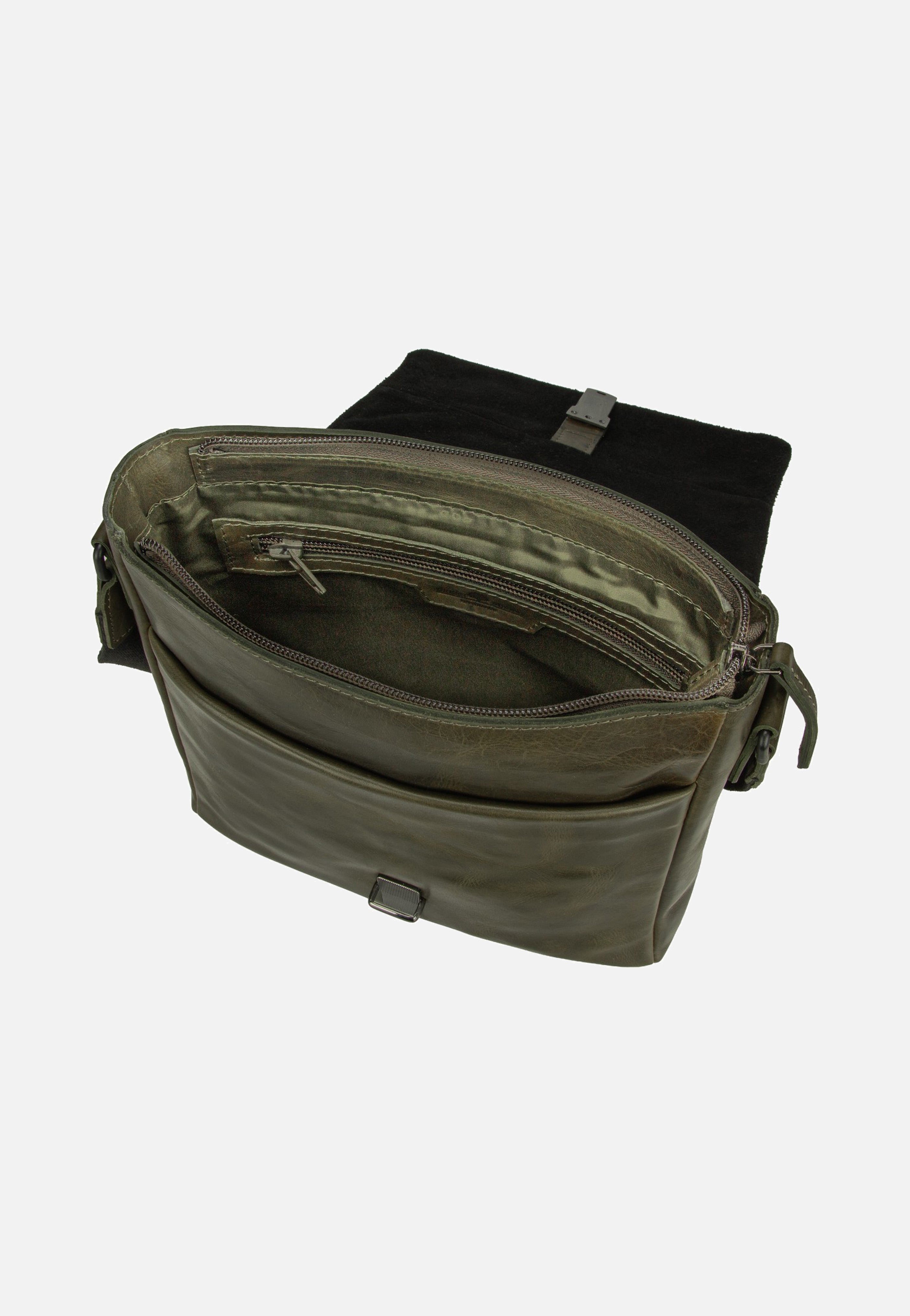 Greenburry Newport Umhänger Medium British Green Crossbody Bag