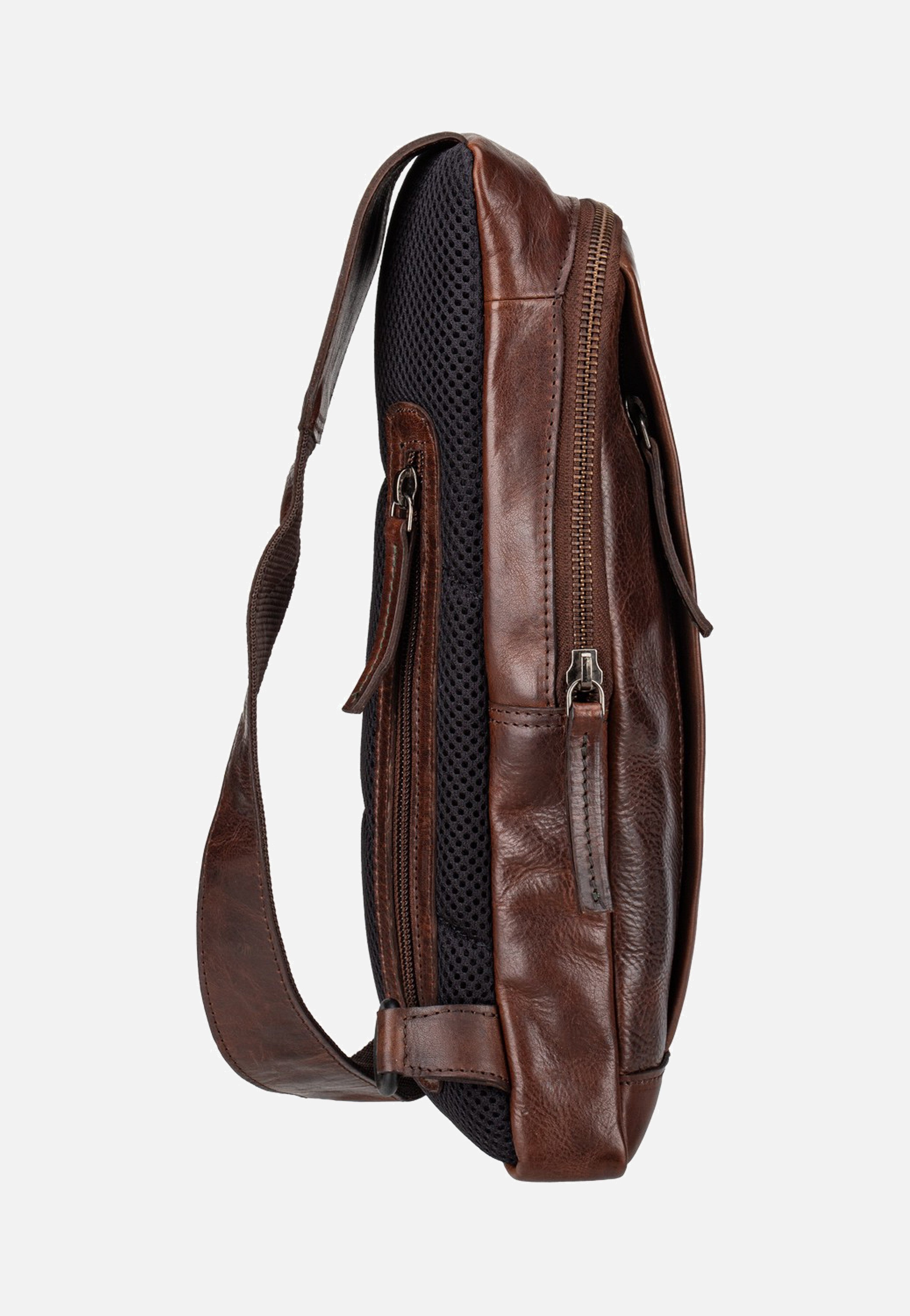 Greenburry - Newport Crossover-Bag Coffee - Crossbody Bag | Neutral-Image