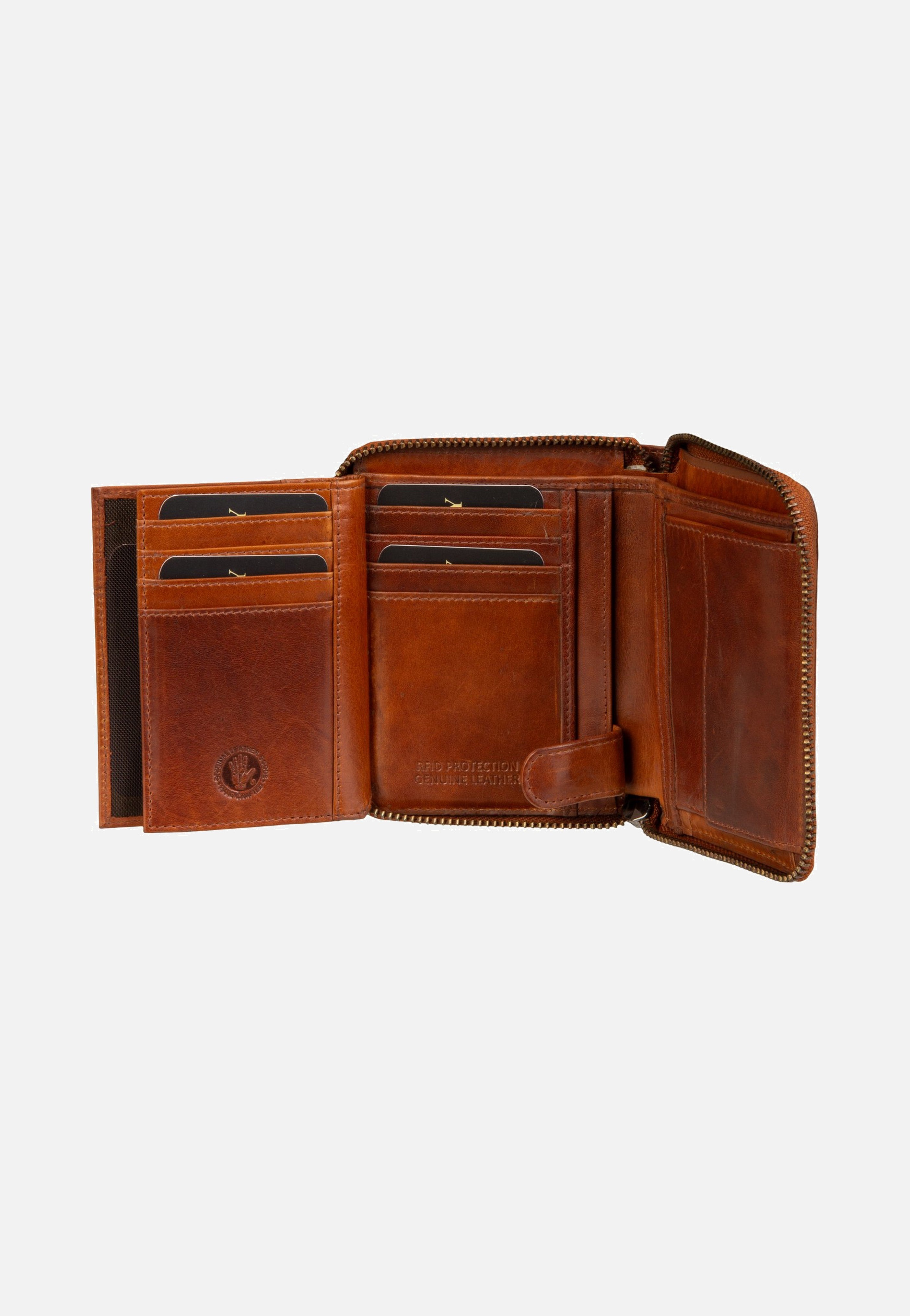 Greenburry Newport Rv-Damenbörse Rfid Caramel Wallet