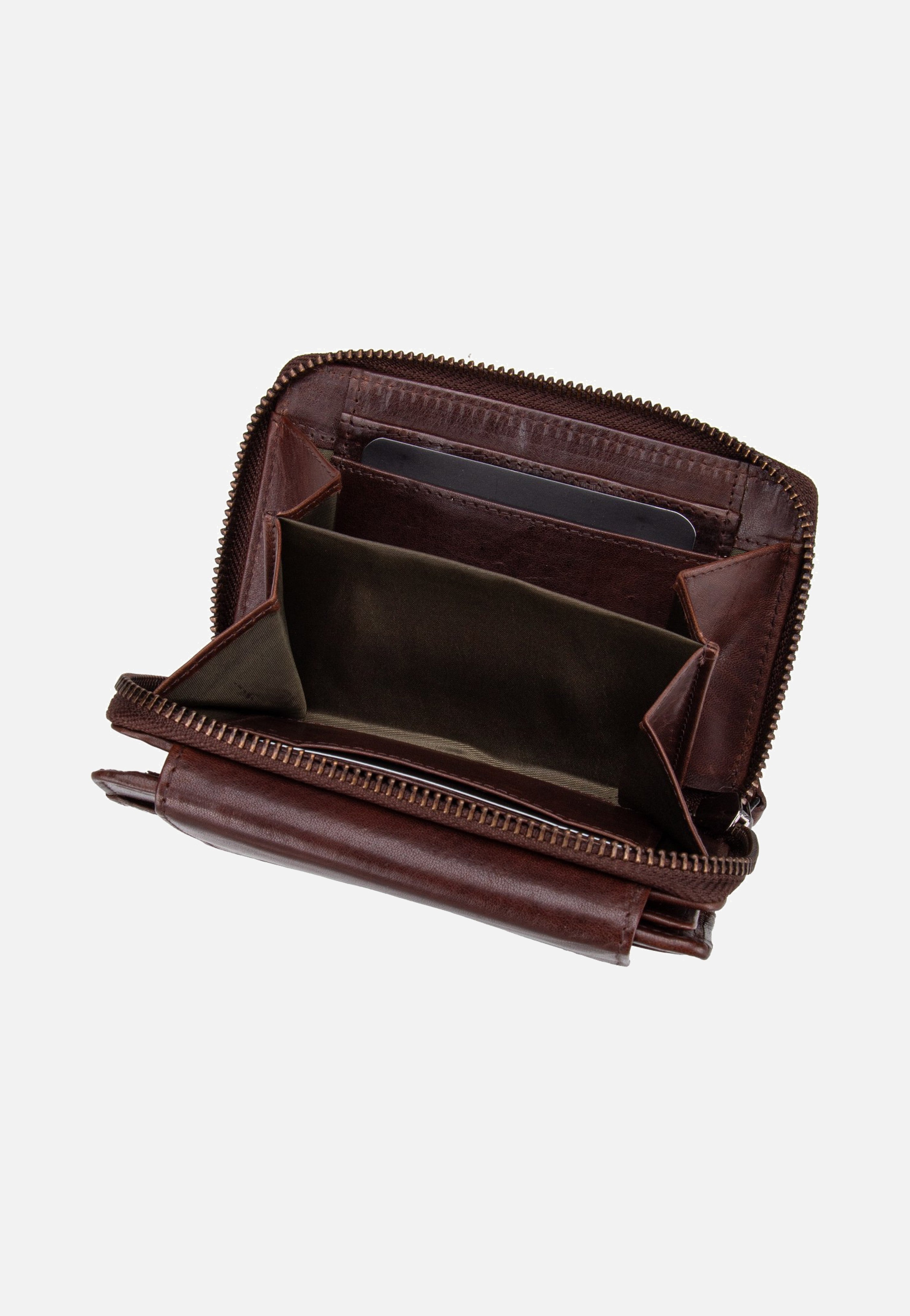 Greenburry - Newport Rv-Damenbörse RFID Coffee - Wallet | Neutral-Image